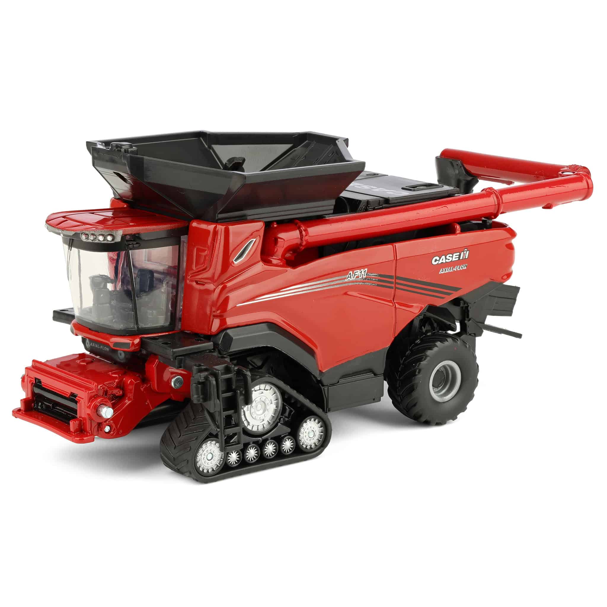 1/64 Case IH Axial-Flow AF11 Combine with Tracks, Draper Head & Corn Head by ERTL - Image 10