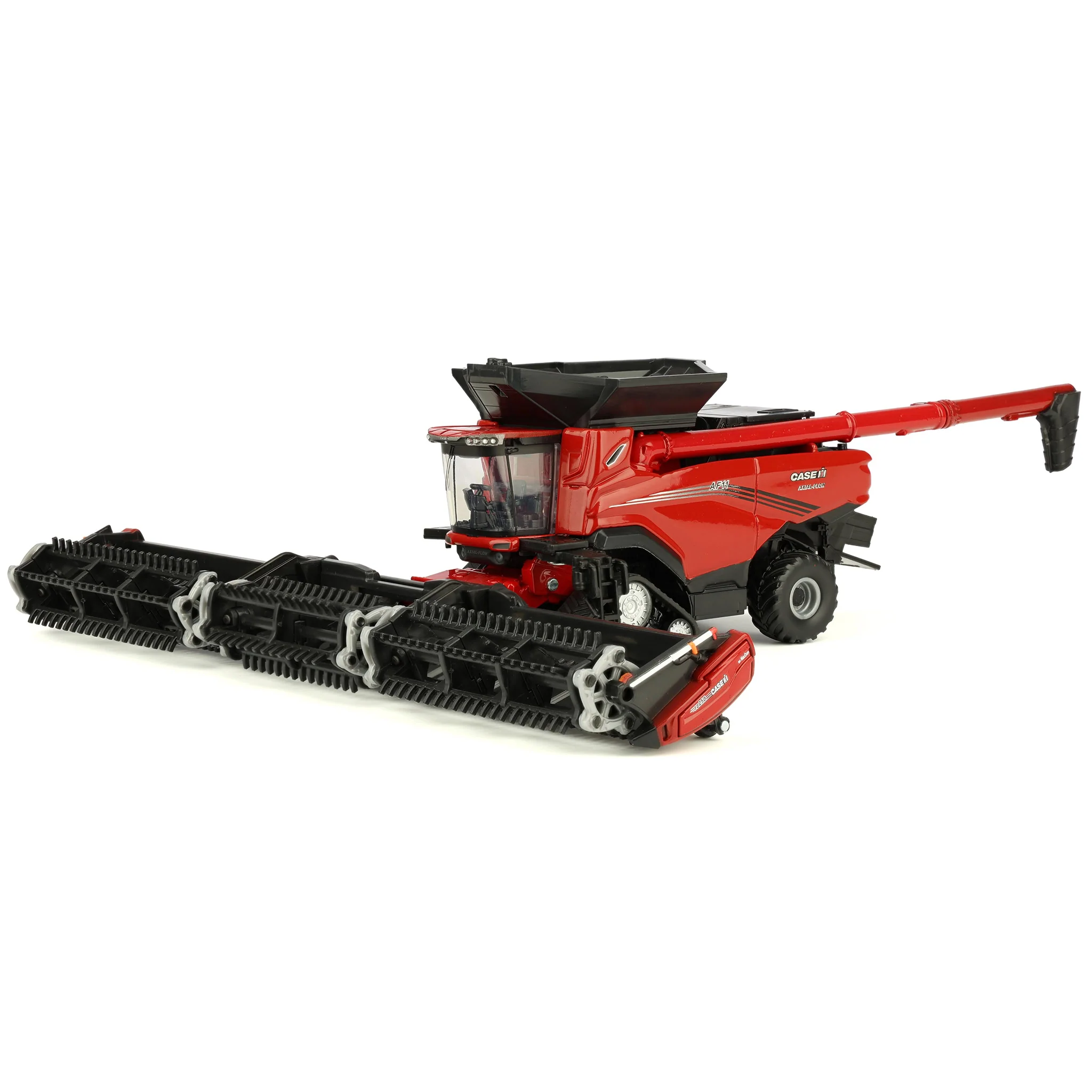 1/64 Case IH Axial-Flow AF11 Combine with Tracks, Draper Head & Corn Head by ERTL - Image 2