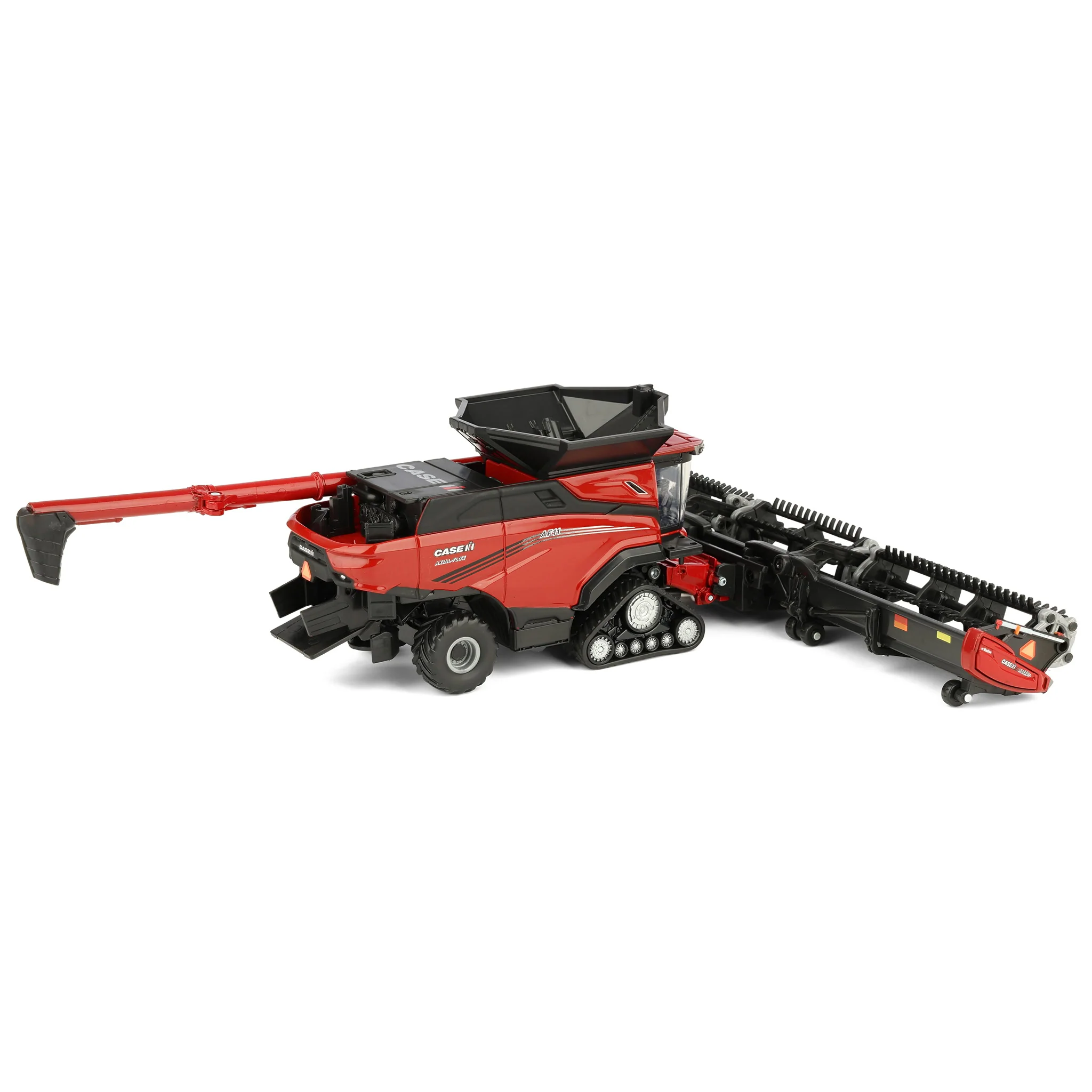 1/64 Case IH Axial-Flow AF11 Combine with Tracks, Draper Head & Corn Head by ERTL - Image 5