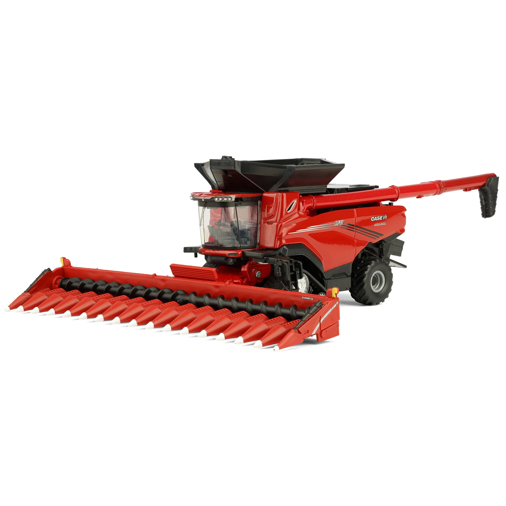 1/64 Case IH Axial-Flow AF11 Combine with Tracks, Draper Head & Corn Head by ERTL - Image 7