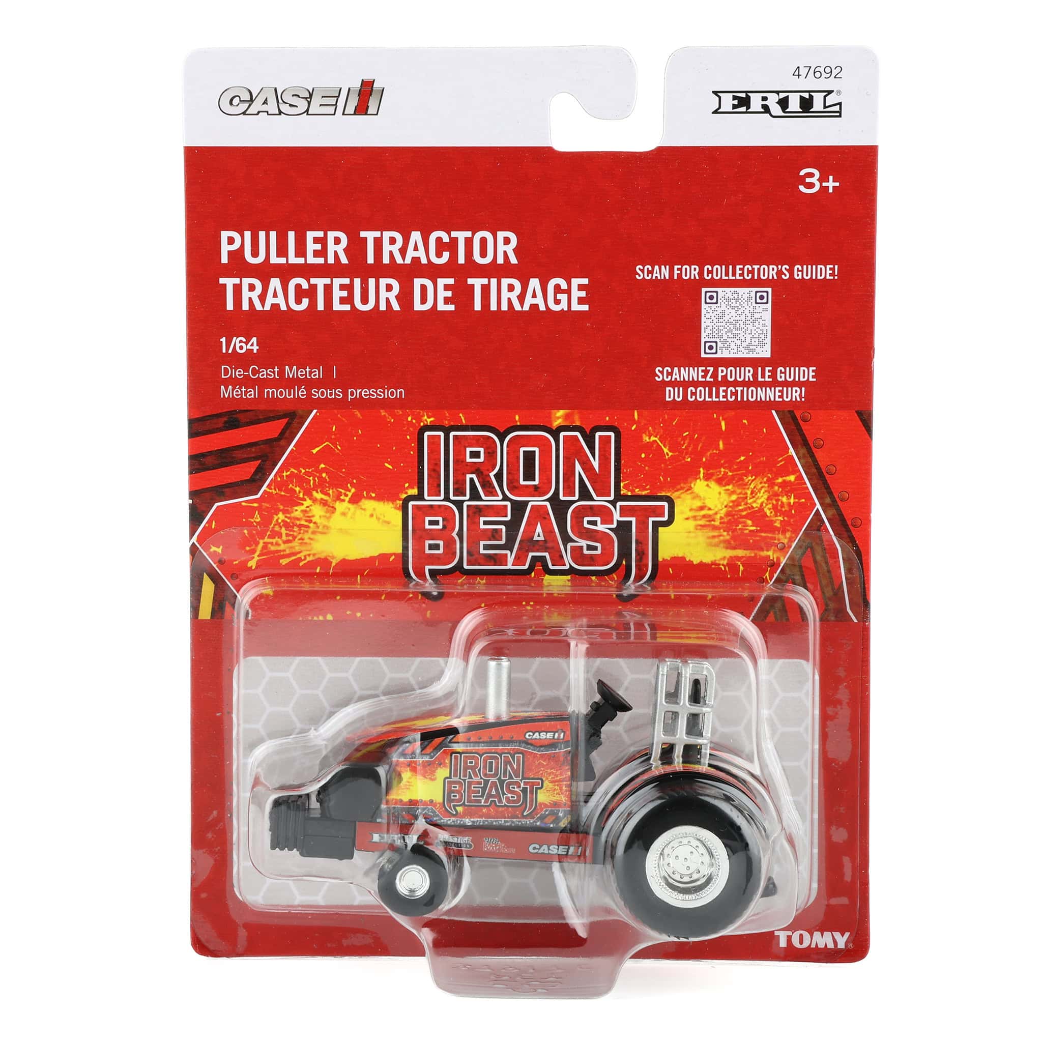 1/64 Case IH "Iron Beast" Pulling Tractor - Image 5