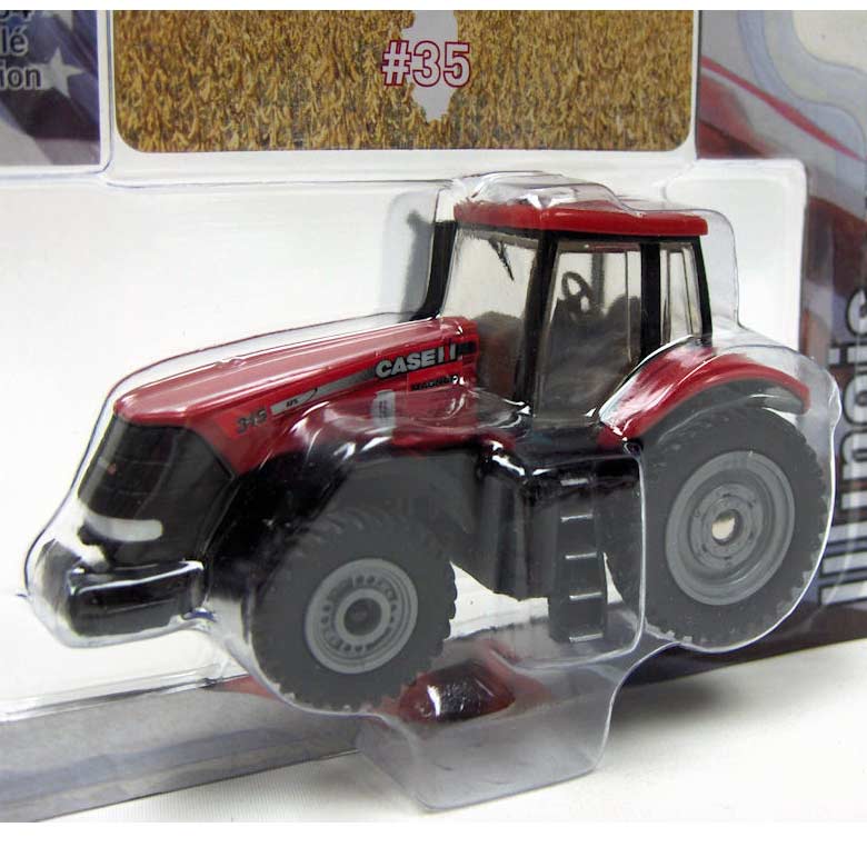 1/64 Case IH Magnum 315, Illinois State Tractor Series #35 by ERTL - Image 2