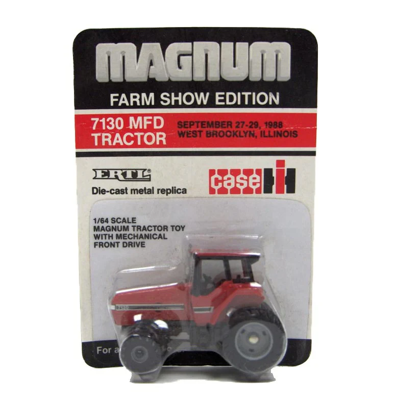 1/64 Case IH 7130 Magnum Tractor with MFD by ERTL, 1988 Illinois Farm Show