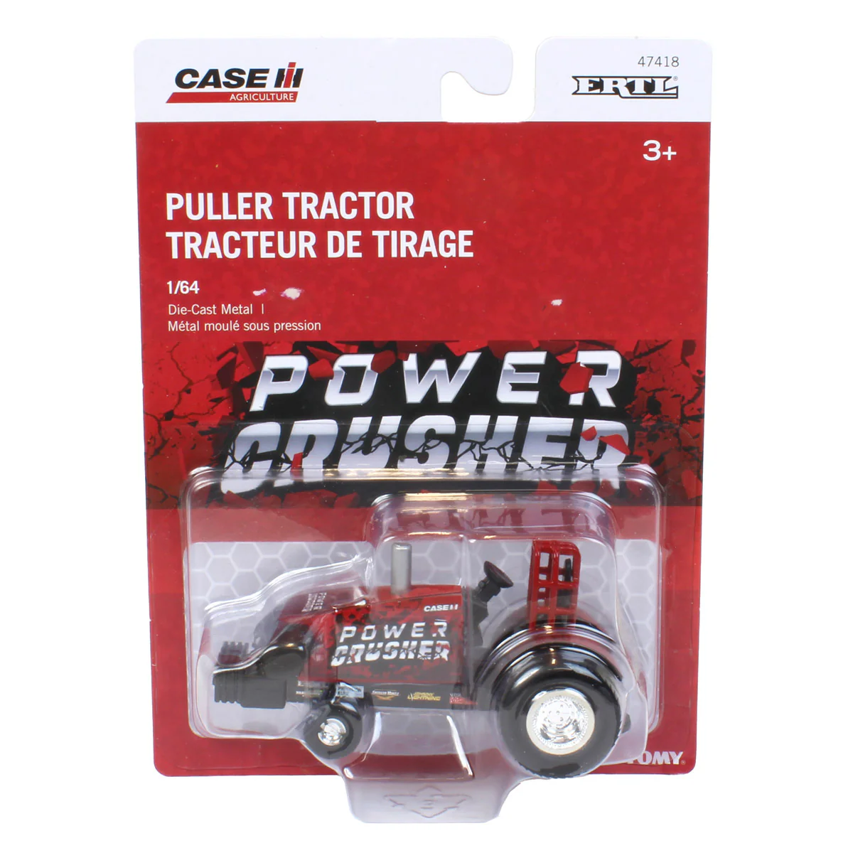 1/64 Case IH "Power Crusher" Magnum Pulling Tractor by ERTL - Image 5