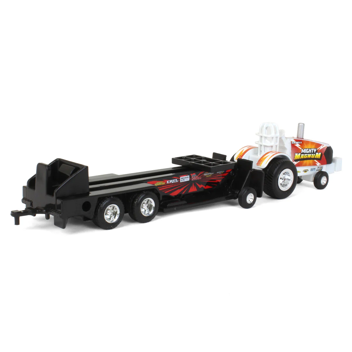 1/64 Case IH "Mighty Magnum" Magnum Pulling Tractor with Pulling Sled - Image 3