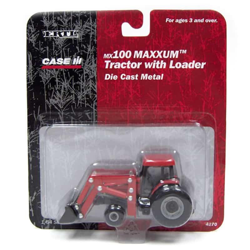 1/64 Case IH MX100 Maxxum with Loader by ERTL