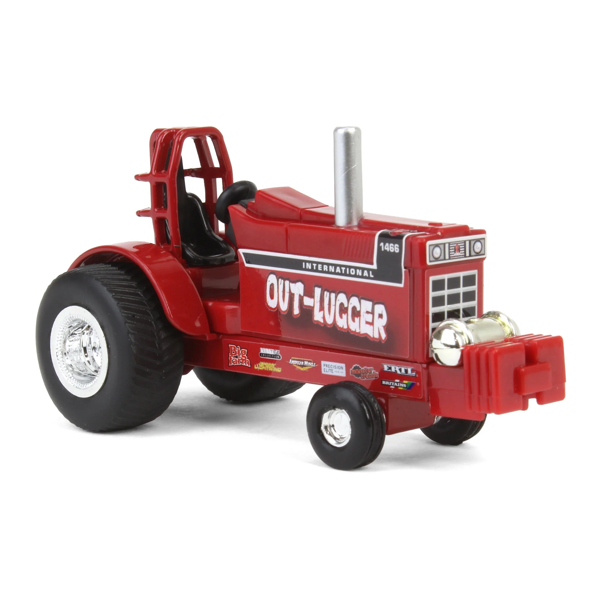 1/64 International 1466 "Out-Lugger" Vintage Pulling Tractor - Image 2