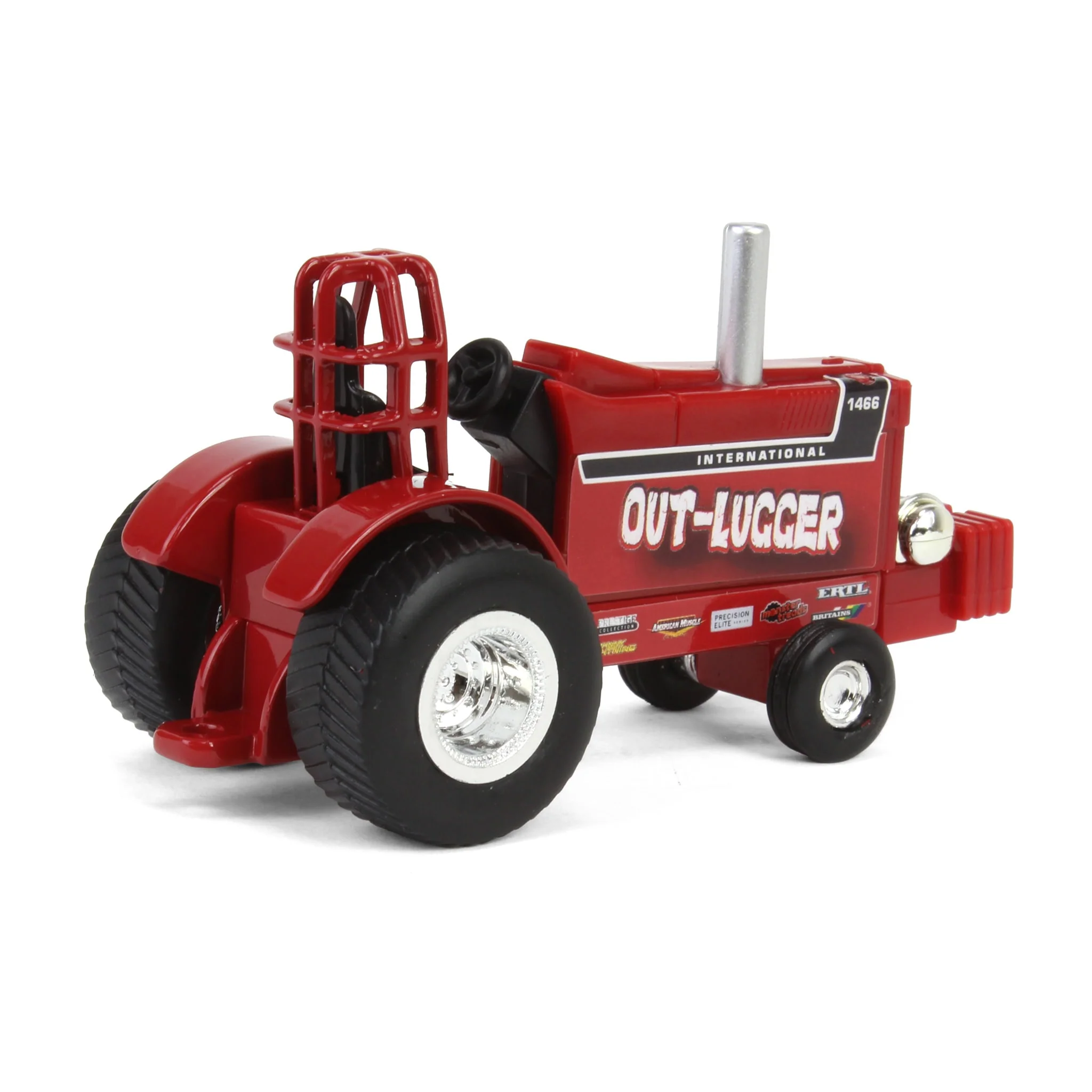 1/64 International 1466 "Out-Lugger" Vintage Pulling Tractor - Image 3