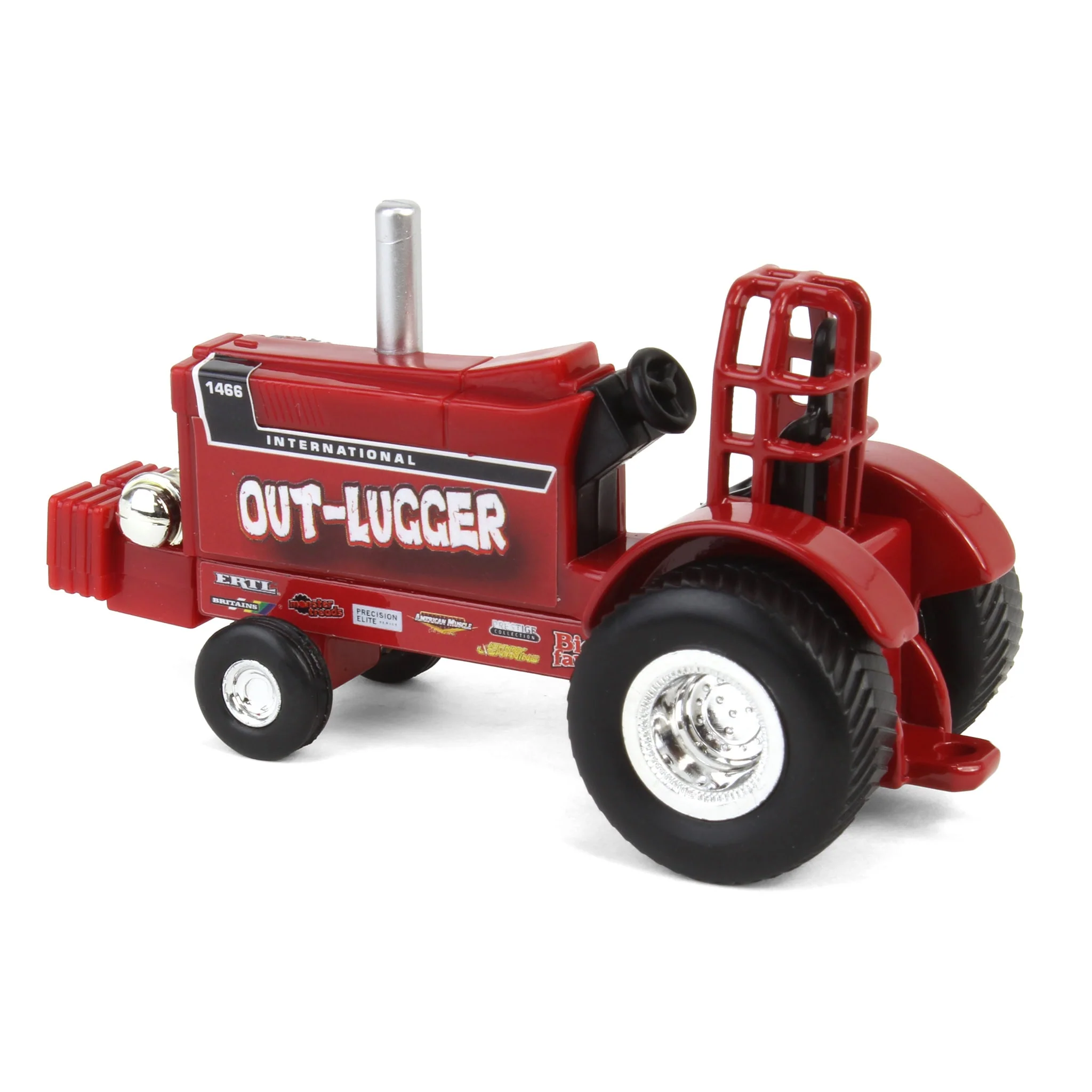 1/64 International 1466 "Out-Lugger" Vintage Pulling Tractor - Image 4