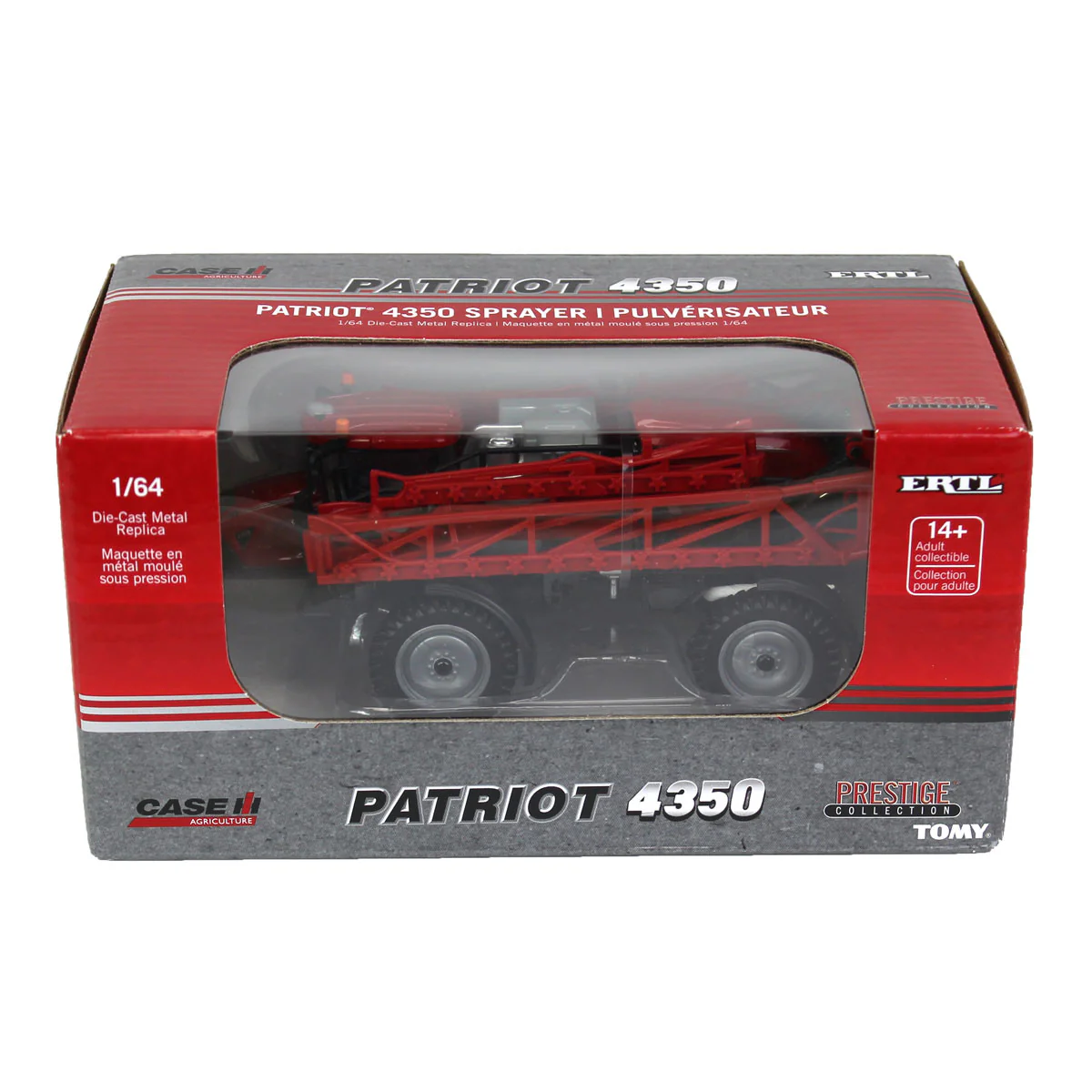 1/64 Case IH Patriot 4350 Self-Propelled Sprayer, ERTL Prestige Collection - Image 7
