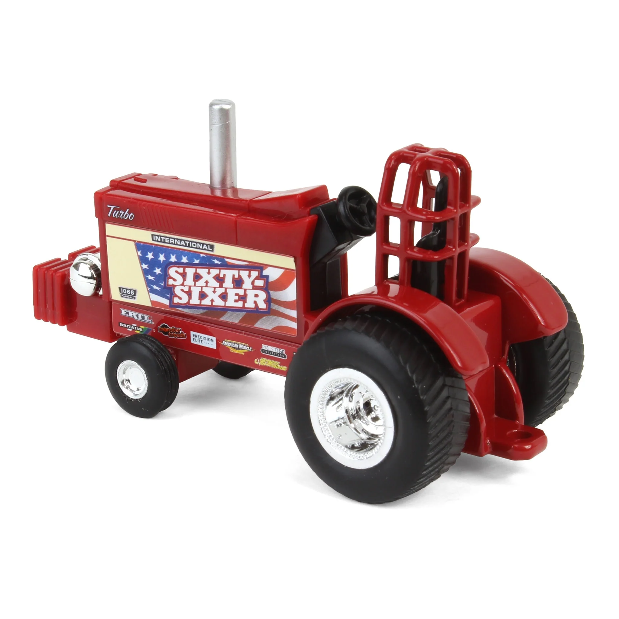 1/64 International 1066 "Sixty-Sixer" Vintage Pulling Tractor - Image 4