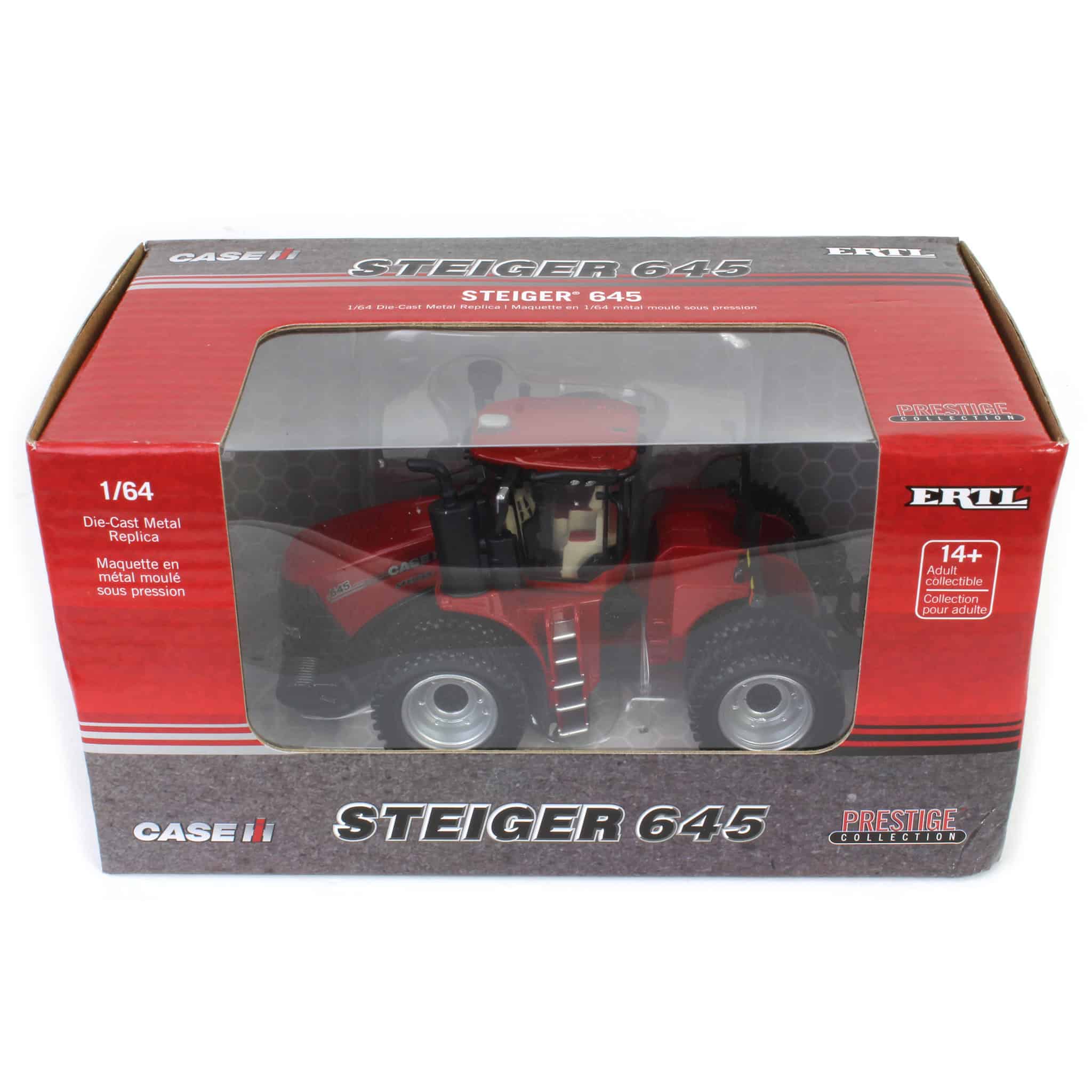 1/64 Case IH Steiger 645 4WD Tractor with Duals, ERTL Prestige Collection - Image 7