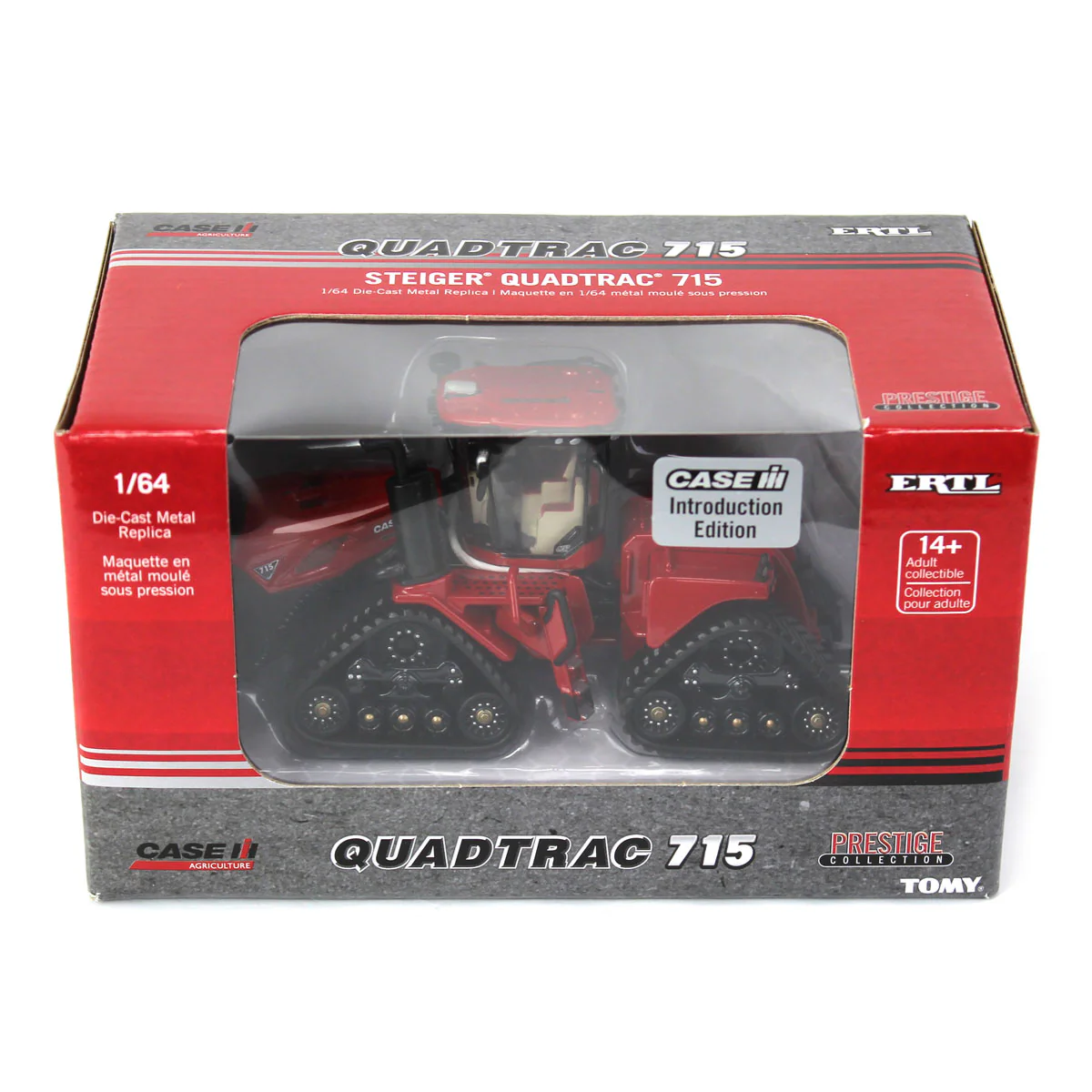 1/64 Case IH Steiger 715 Quadtrac Tractor, Intro Edition, ERTL Prestige Collection - Image 6