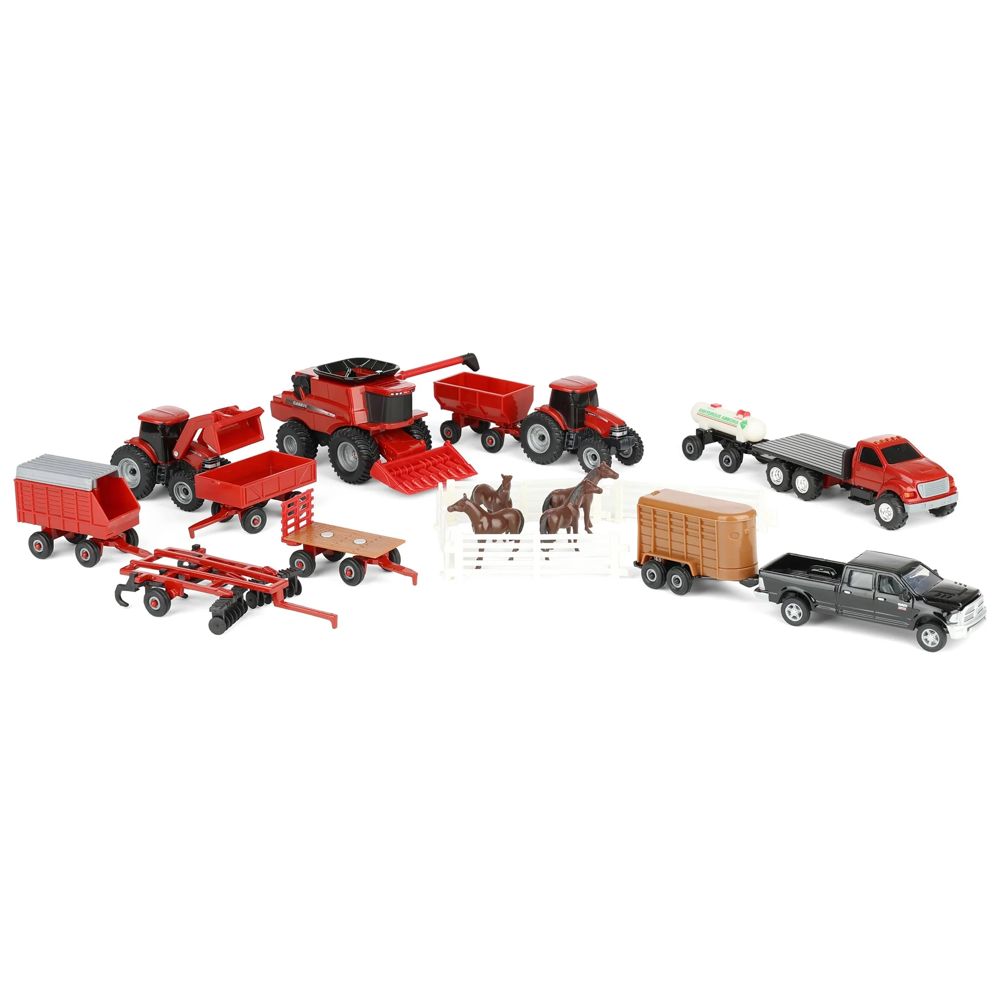 1/64 Case IH 20 Piece Farm Toy Playset by ERTL - Image 2