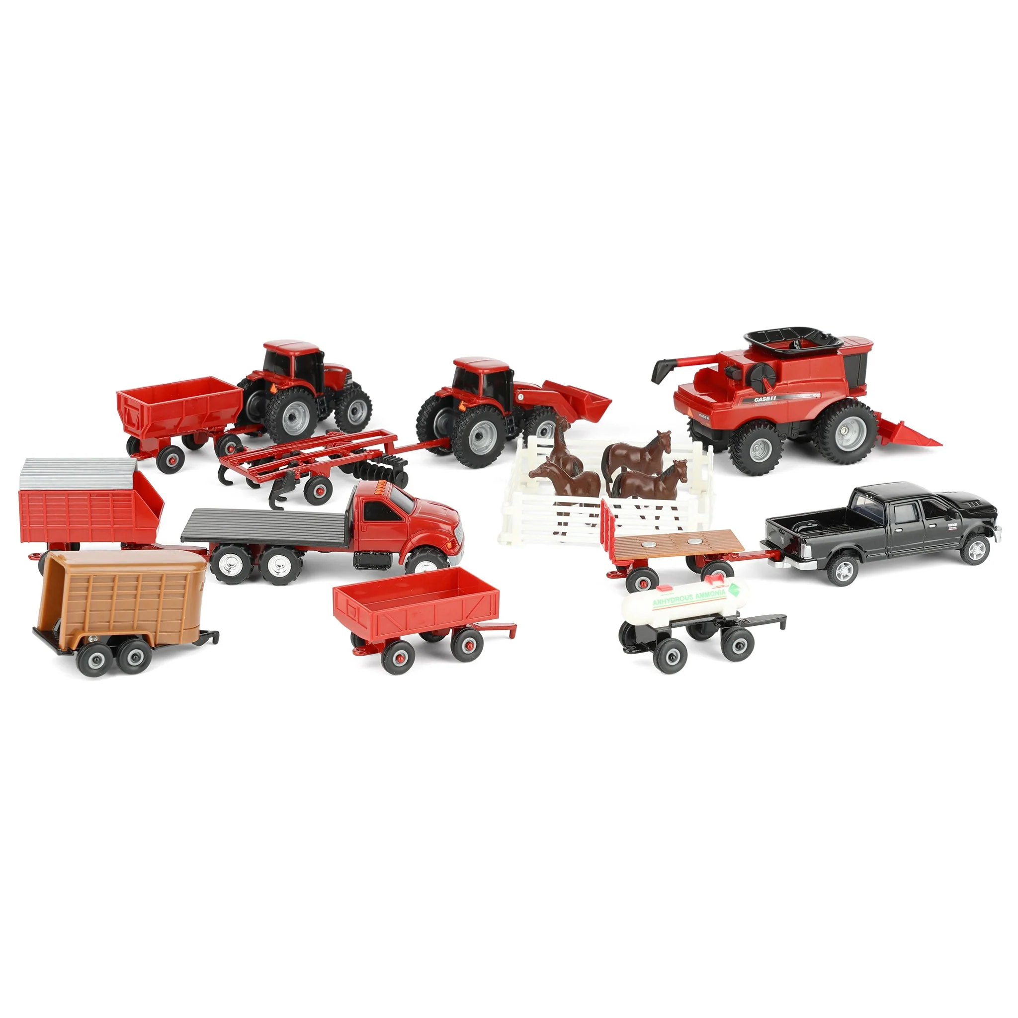 1/64 Case IH 20 Piece Farm Toy Playset by ERTL - Image 3