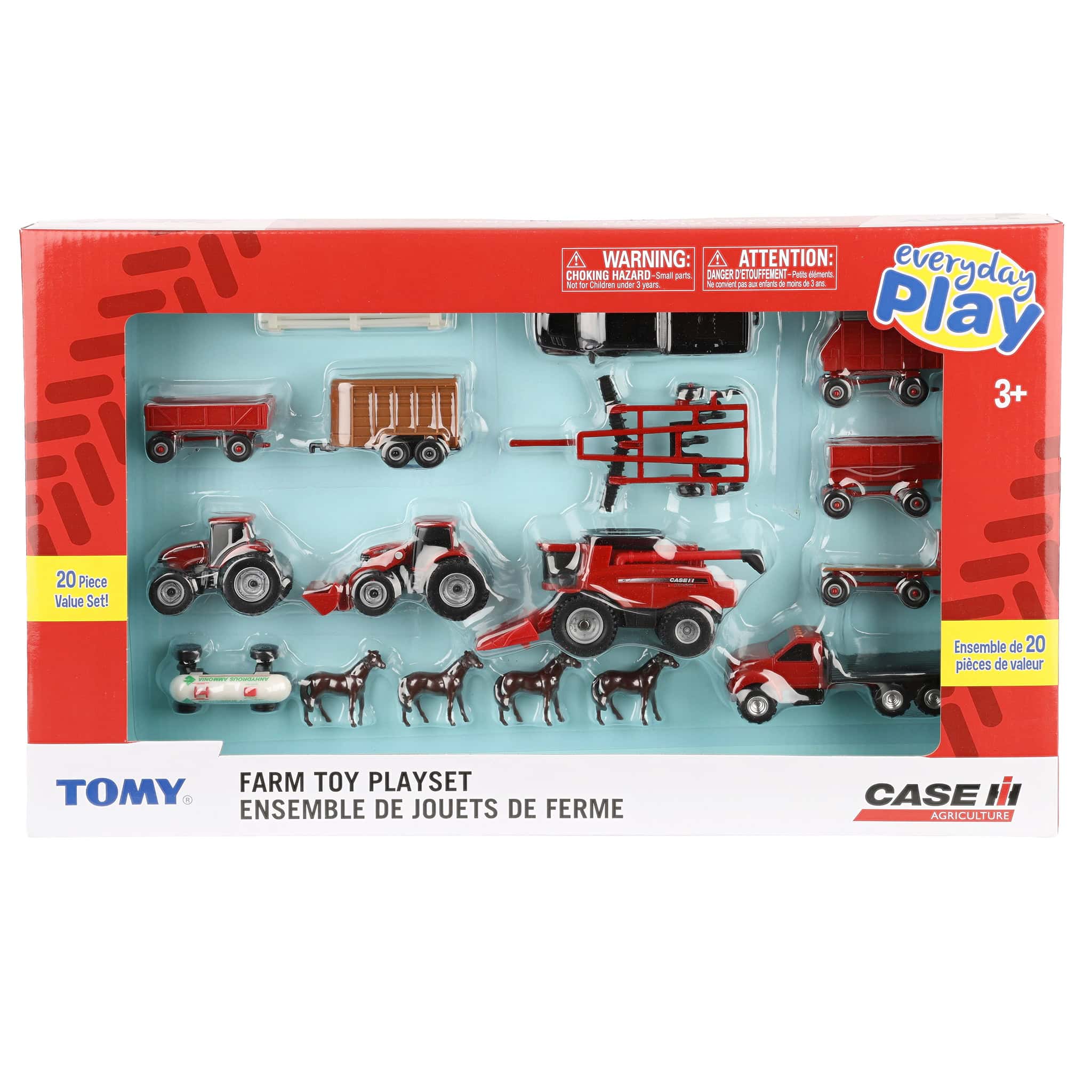 1/64 Case IH 20 Piece Farm Toy Playset by ERTL - Image 6
