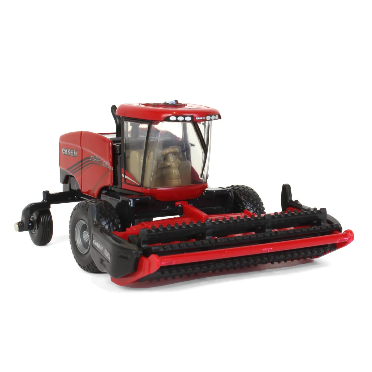 1/64 Case IH WD2505 Windrower with RD165 Rotary Head & Sickle Bar Head by ERTL - Image 5