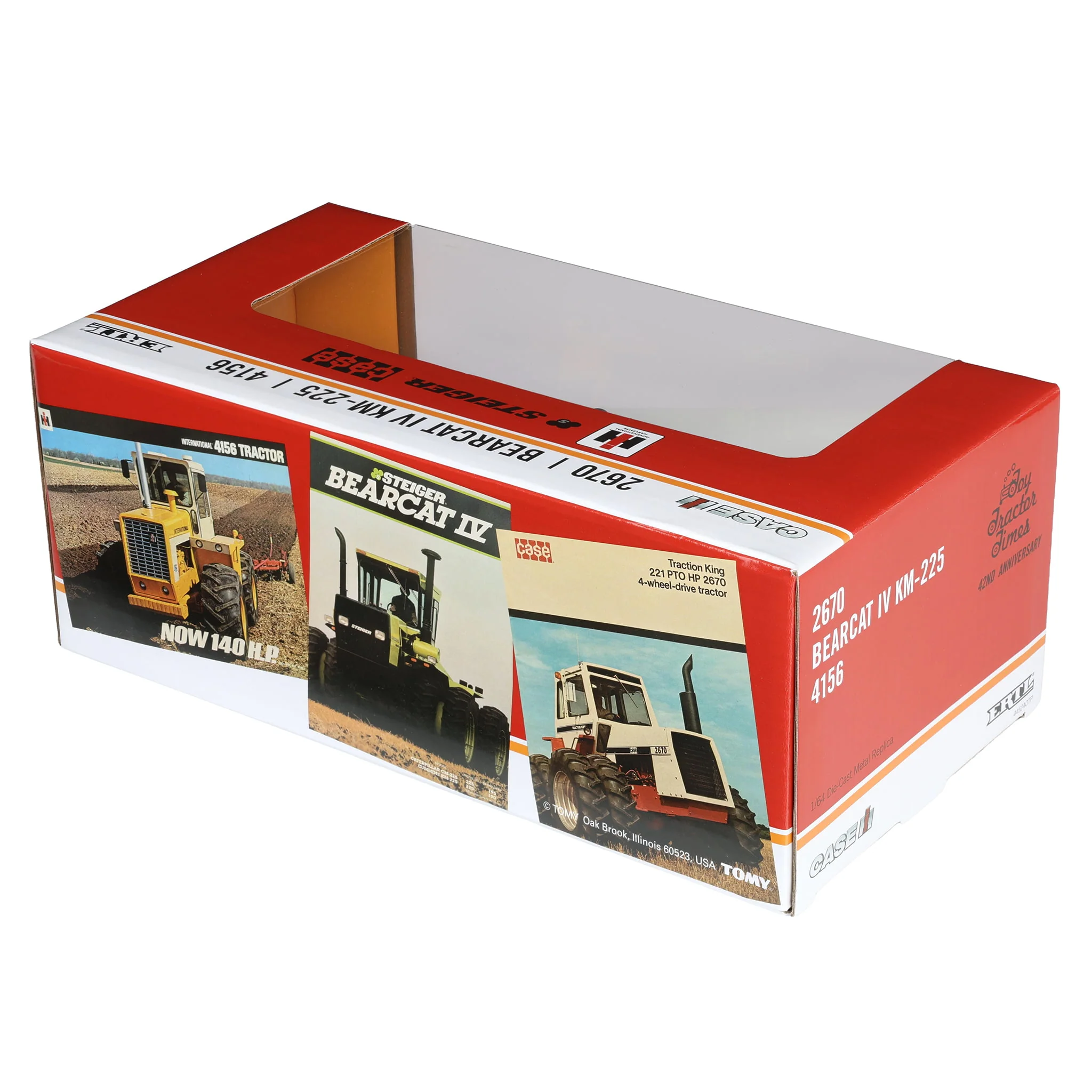 1/64 Case, International, & Steiger Tractor Set by ERTL, Toy Tractor Times 42nd Anniversary - Image 13