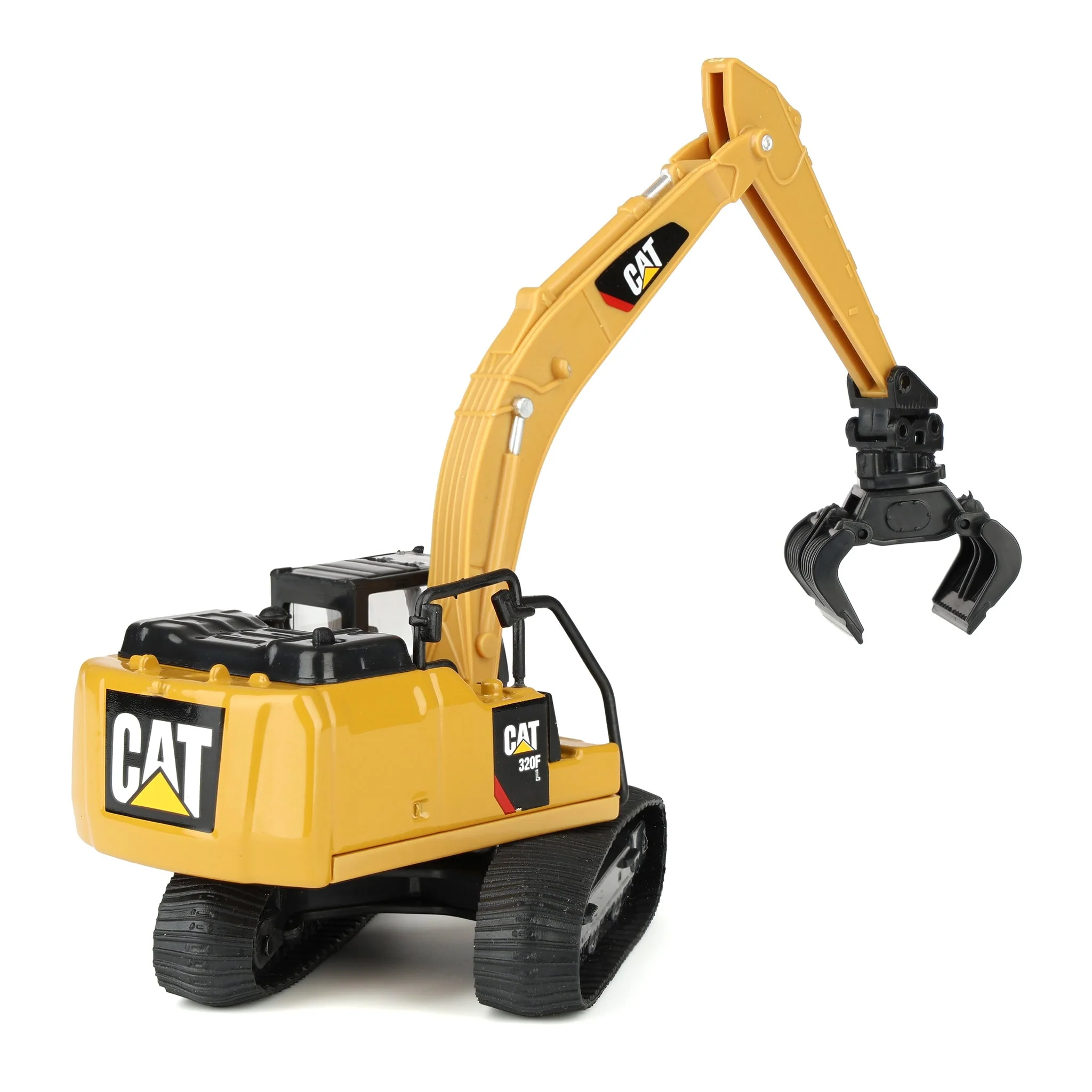 1/64 CAT 320 Excavator with Interchangeable Attachments by Diecast Masters - Image 3