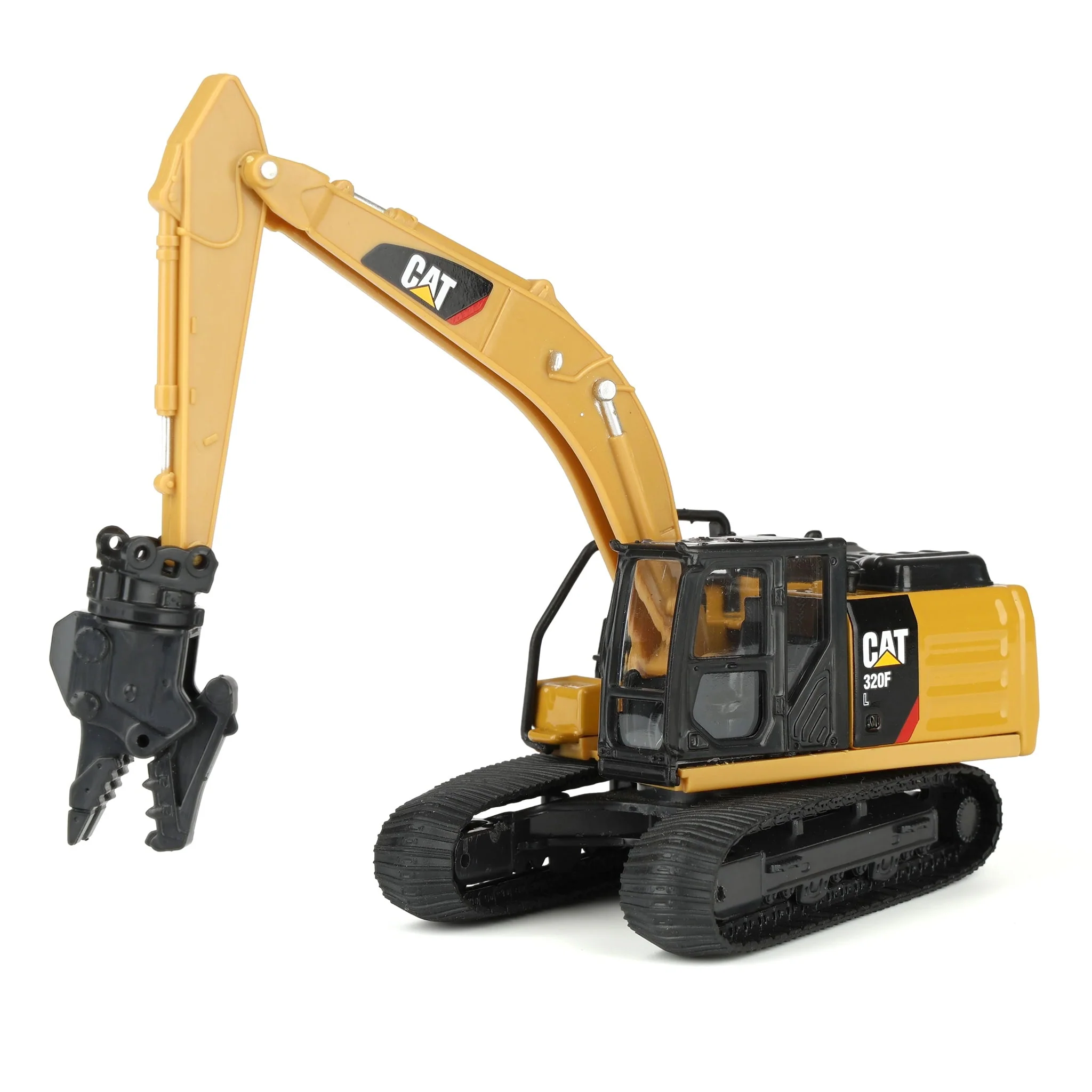 1/64 CAT 320 Excavator with Interchangeable Attachments by Diecast Masters - Image 5