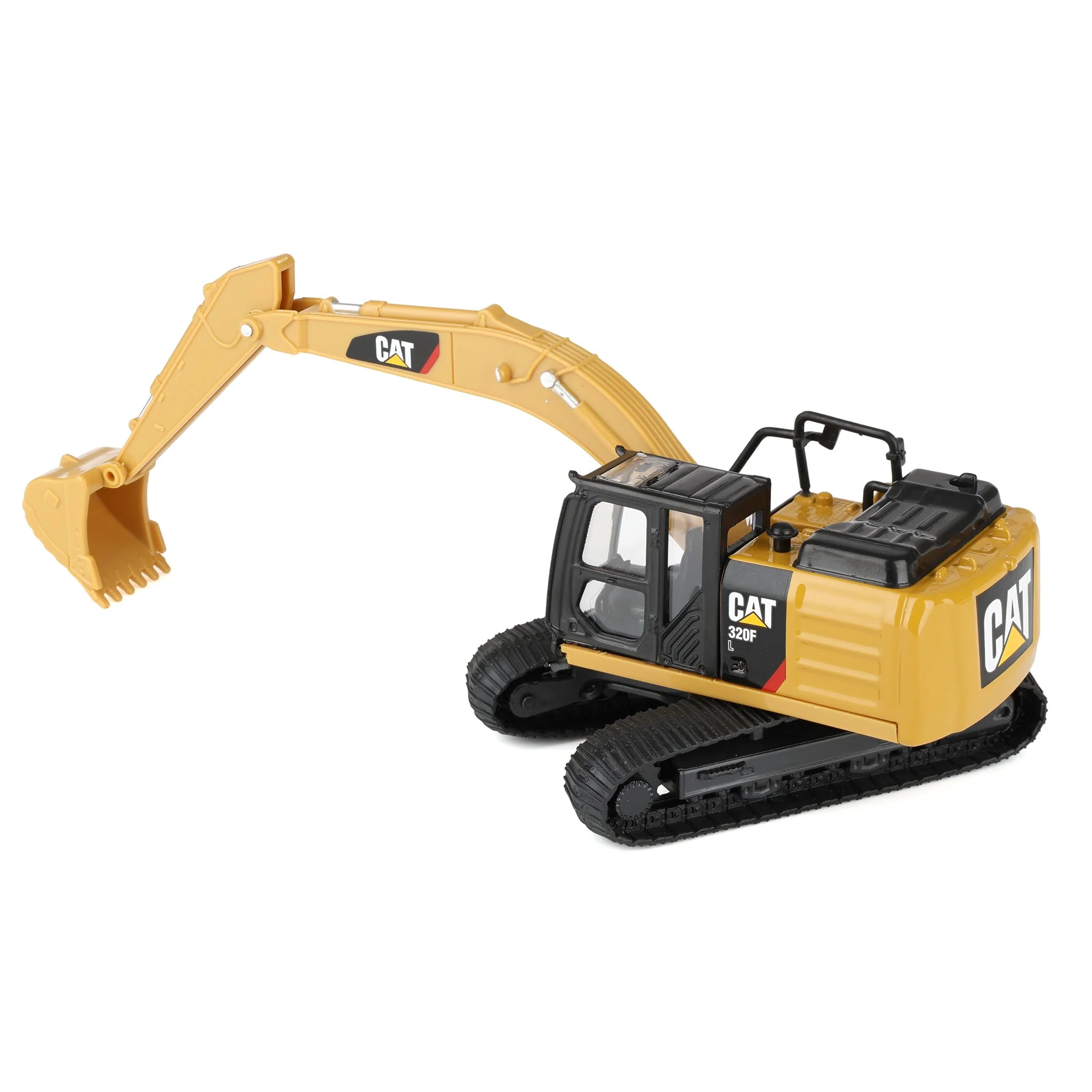 1/64 CAT 320 Excavator with Interchangeable Attachments by Diecast Masters - Image 7