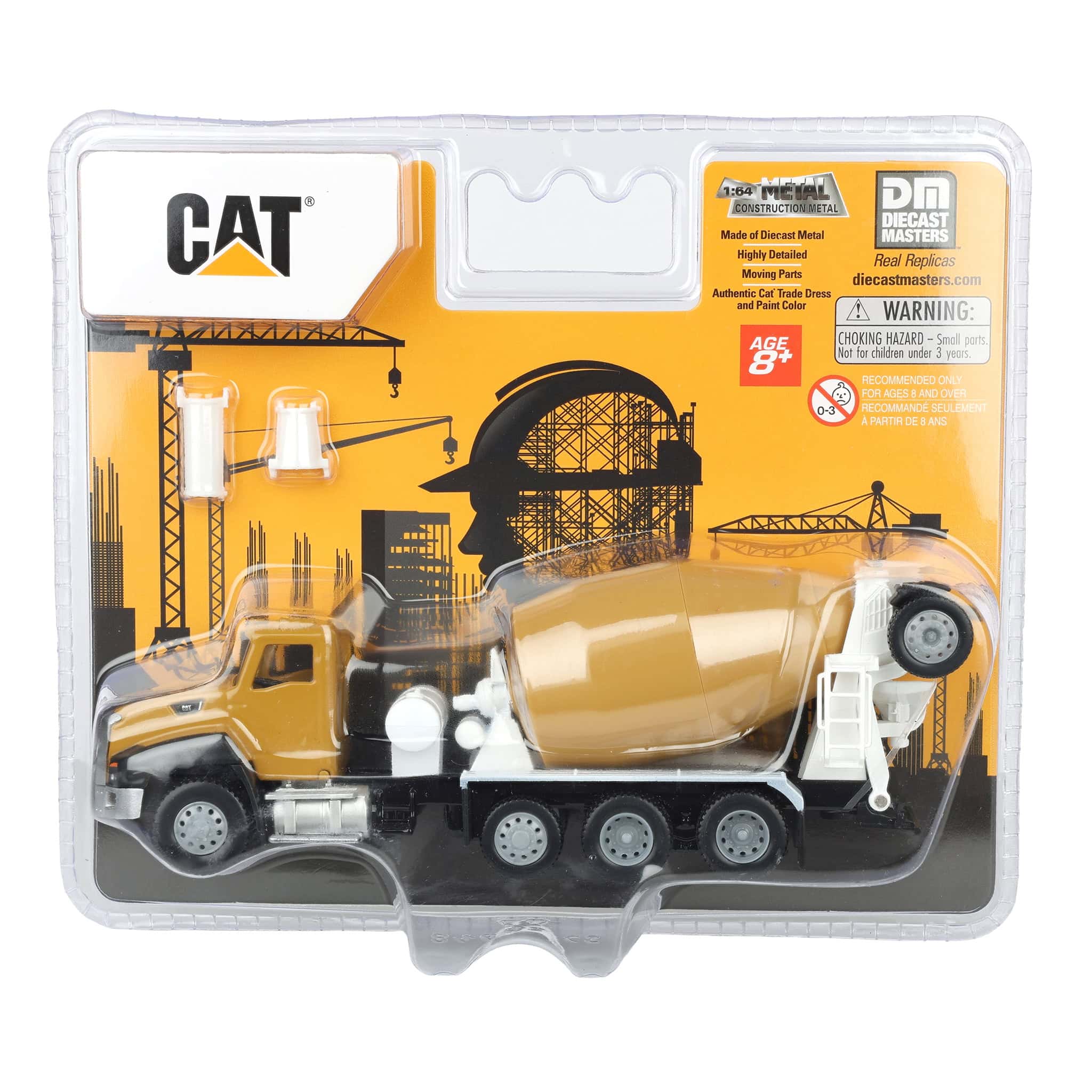 1/64 CAT 660 Concrete Mixer Truck by Diecast Masters - Image 7