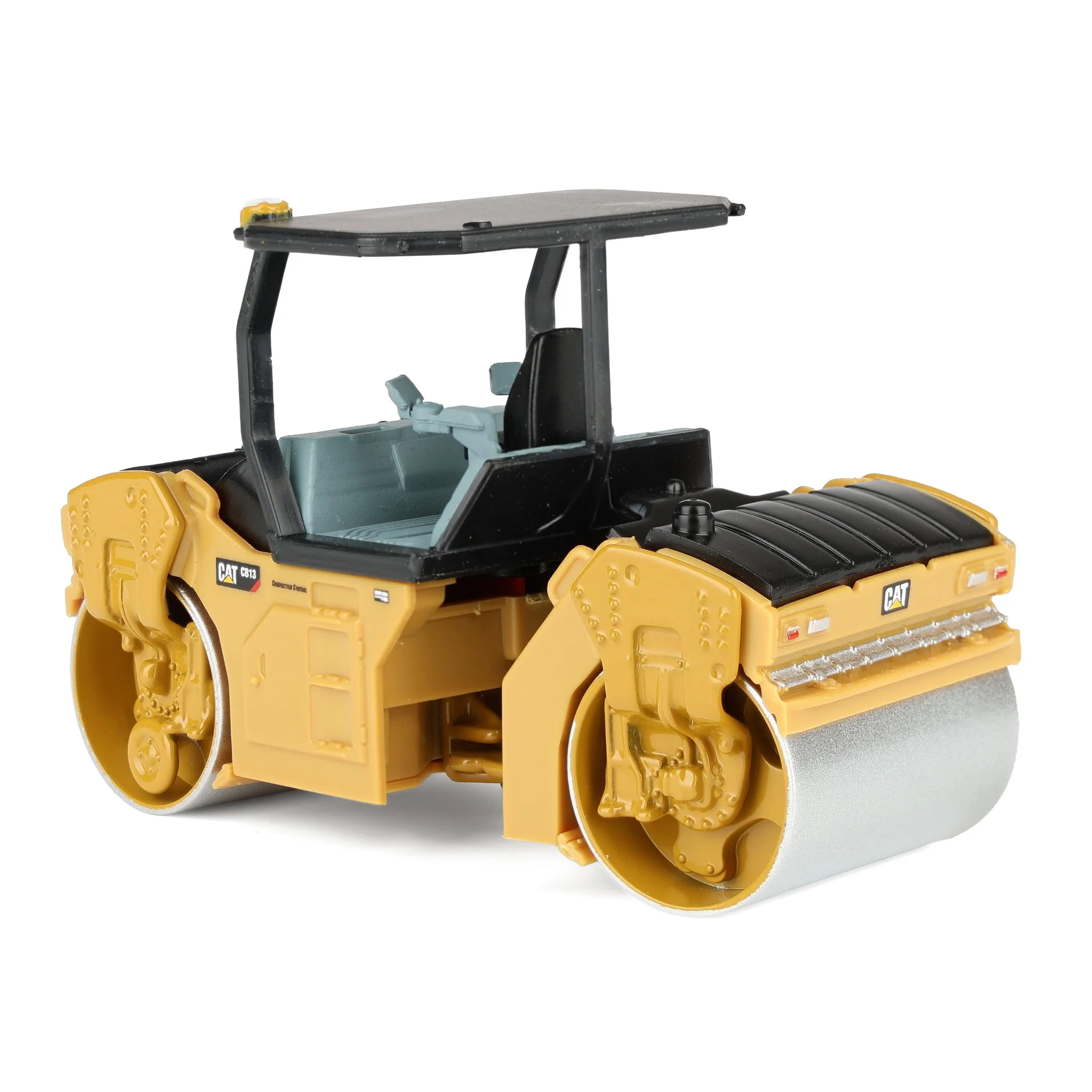 1/64 CAT CB13 Roller with ROPS by Diecast Masters - Image 4