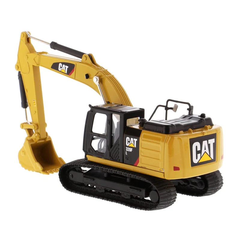 1/64 Caterpillar 320F L Hydraulic Excavator, Diecast Masters Play & Collect - Image 3