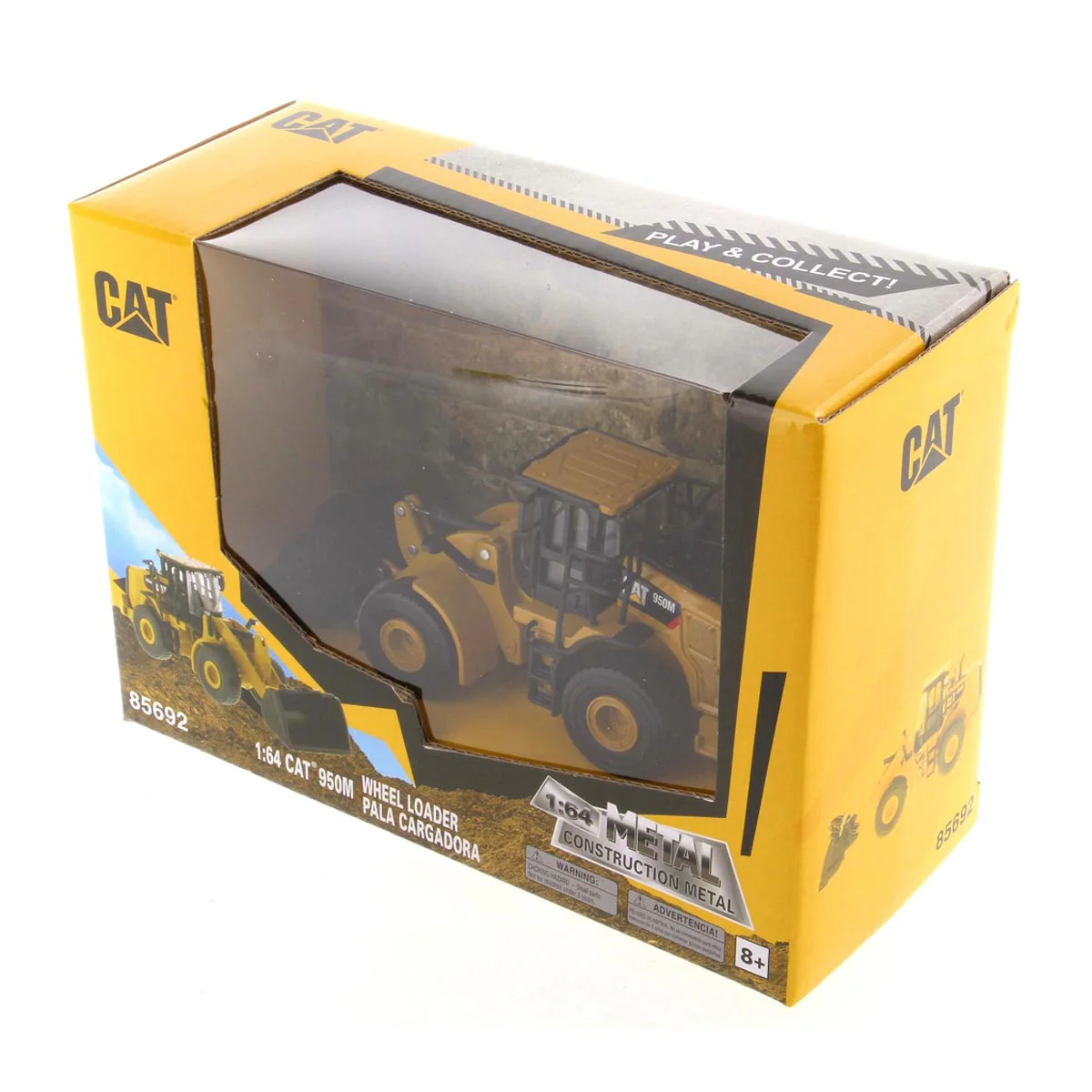 1/64 Caterpillar 950M Wheel Loader, Diecast Masters Play & Collect - Image 7