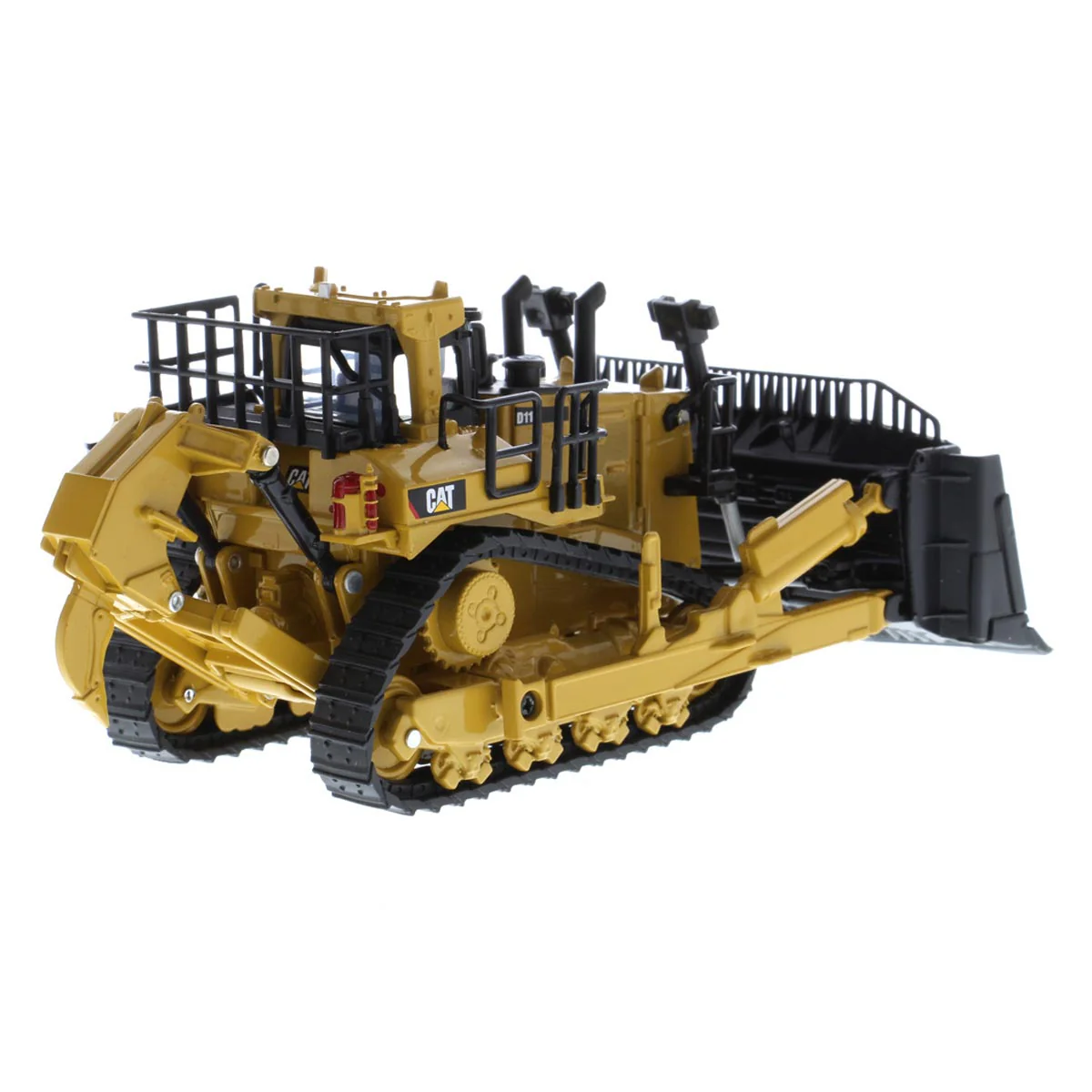 1/64 Caterpillar D11 Dozer with 2 Blades & Rear Rippers, Diecast Masters Play & Collect - Image 3
