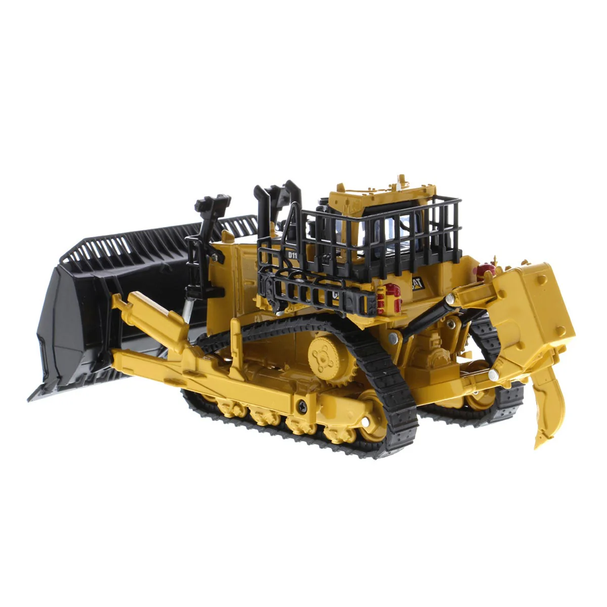 1/64 Caterpillar D11 Dozer with 2 Blades & Rear Rippers, Diecast Masters Play & Collect - Image 4