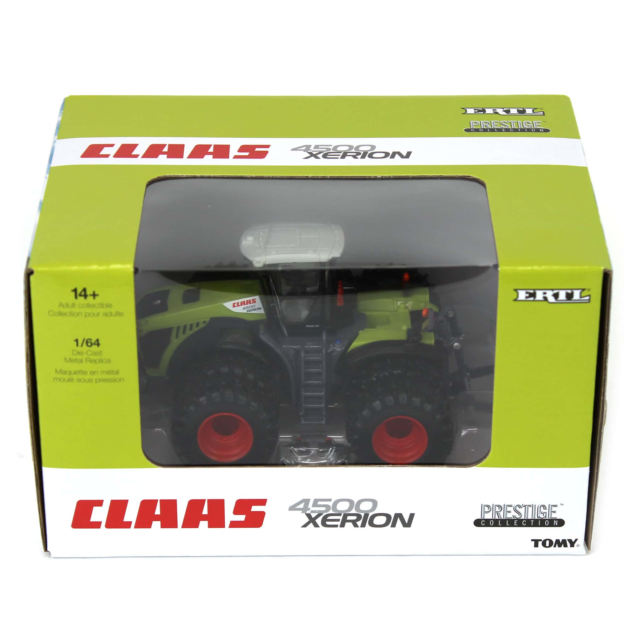 1/64 Claas Xerion 4500 4WD Tractor with Duals, ERTL Prestige Collection - Image 8