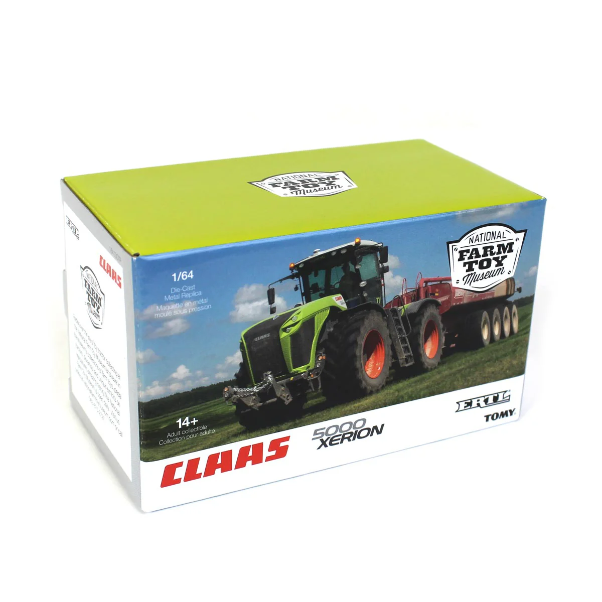 1/64 Claas Xerion 5000 4WD Tractor, 2021 National Farm Toy Museum Collector's Edition - Image 8