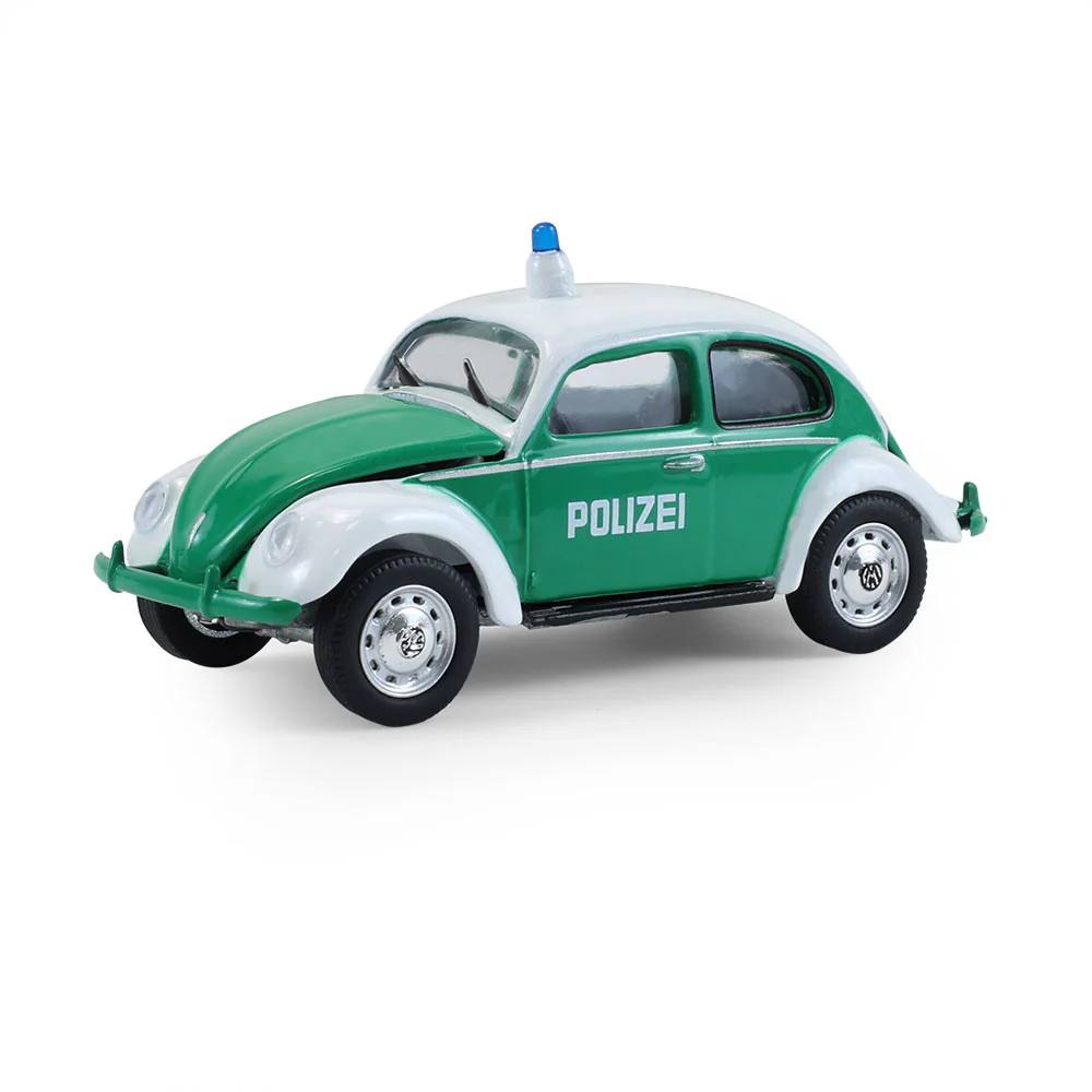 1/64 Classic Volkswagen Beetle, Koblenz, Germany Polizei, Hot Pursuit Series 47