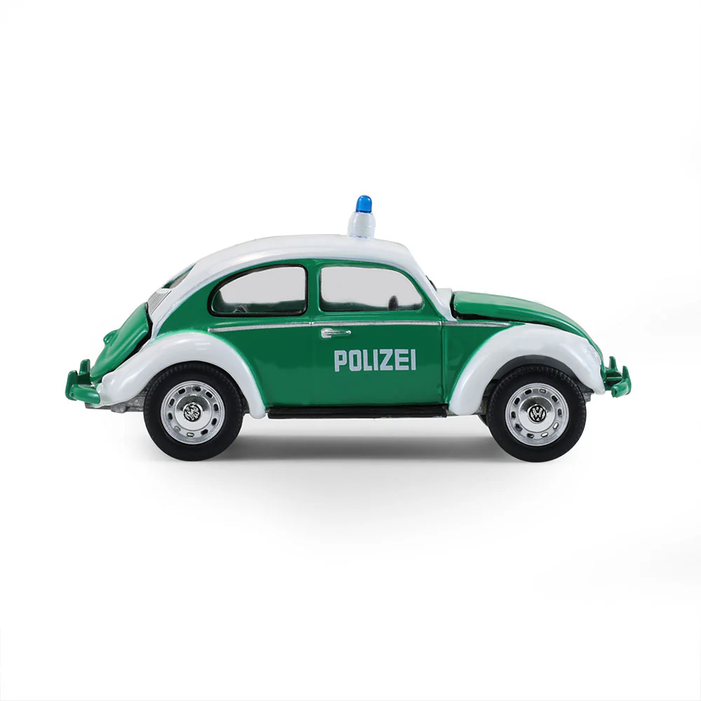 1/64 Classic Volkswagen Beetle, Koblenz, Germany Polizei, Hot Pursuit Series 47 - Image 6