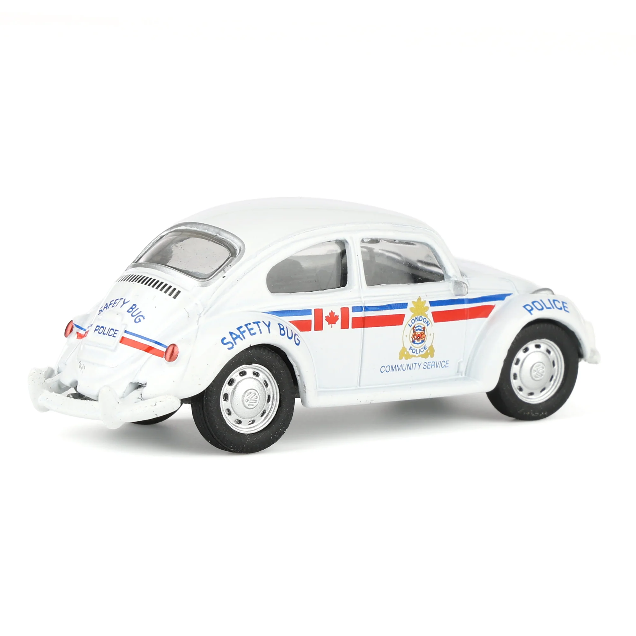 1/64 Classic Volkswagen Beetle, London, Canada Police Community Service Safety Vehicle, Club Vee-Dub Series 21 - Image 3