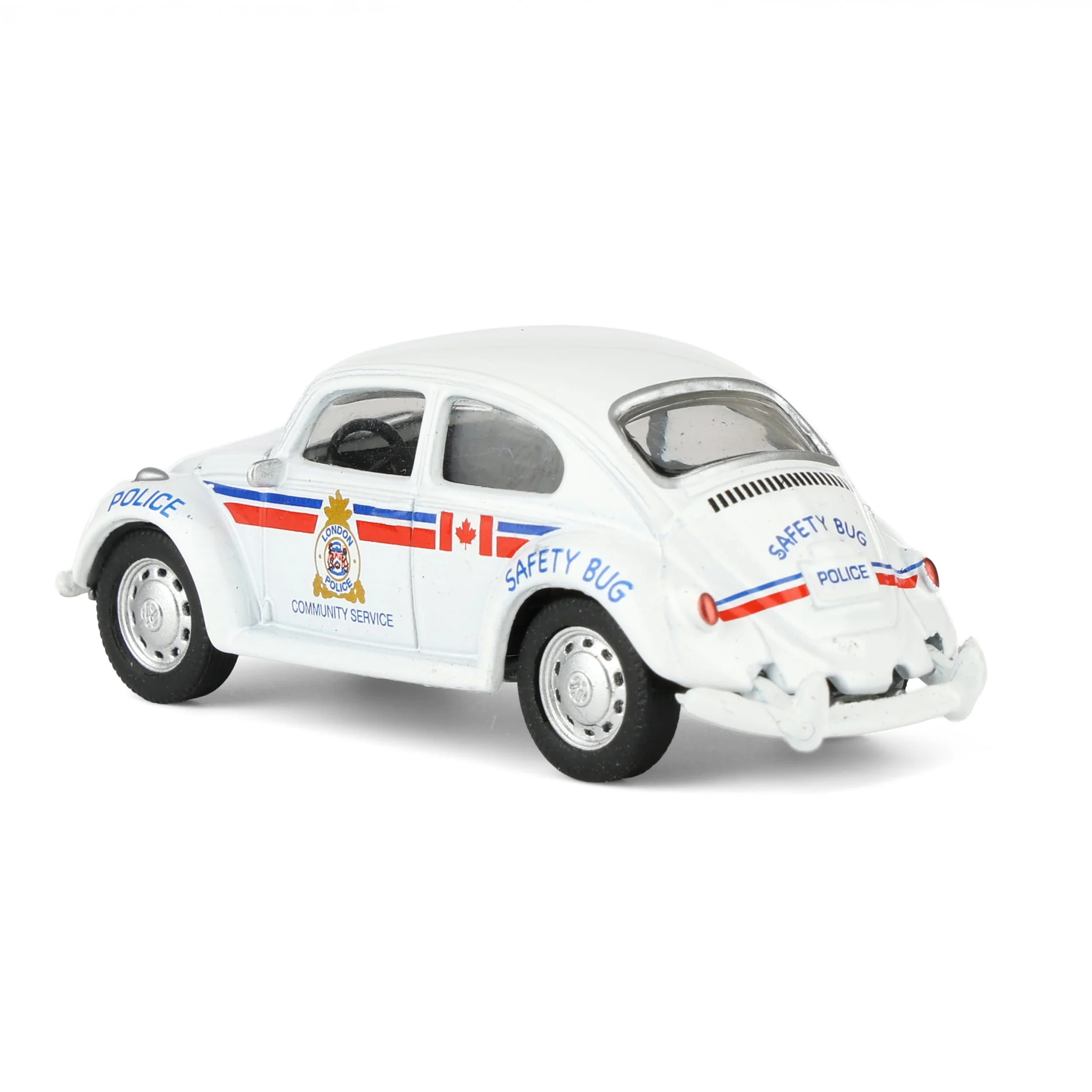 1/64 Classic Volkswagen Beetle, London, Canada Police Community Service Safety Vehicle, Club Vee-Dub Series 21 - Image 4