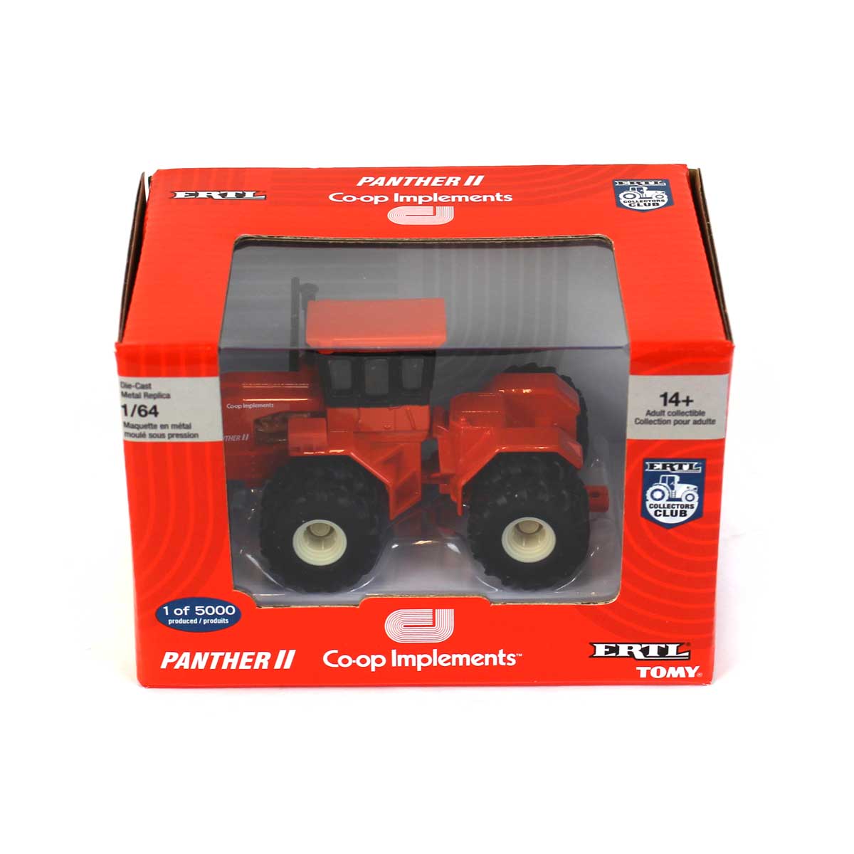 1/64 Co-op Implements Panther II 4WD Tractor with Duals, ERTL Collector's Club - Image 5