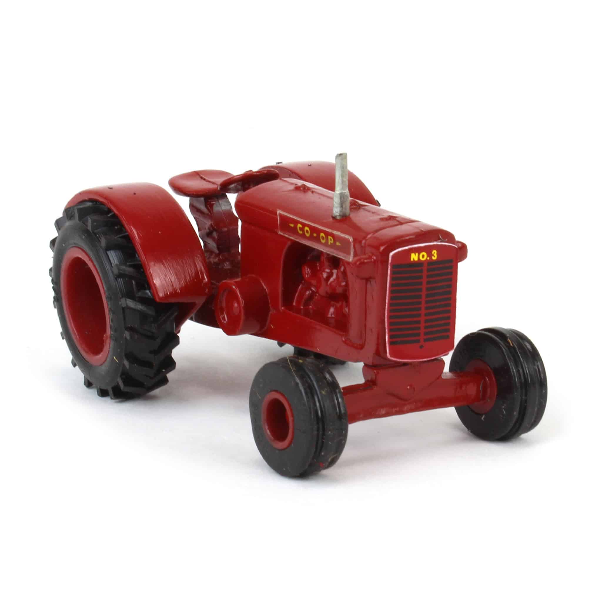 1/64 CO-OP No. 3 Diecast Tractor by SpecCast - Image 2