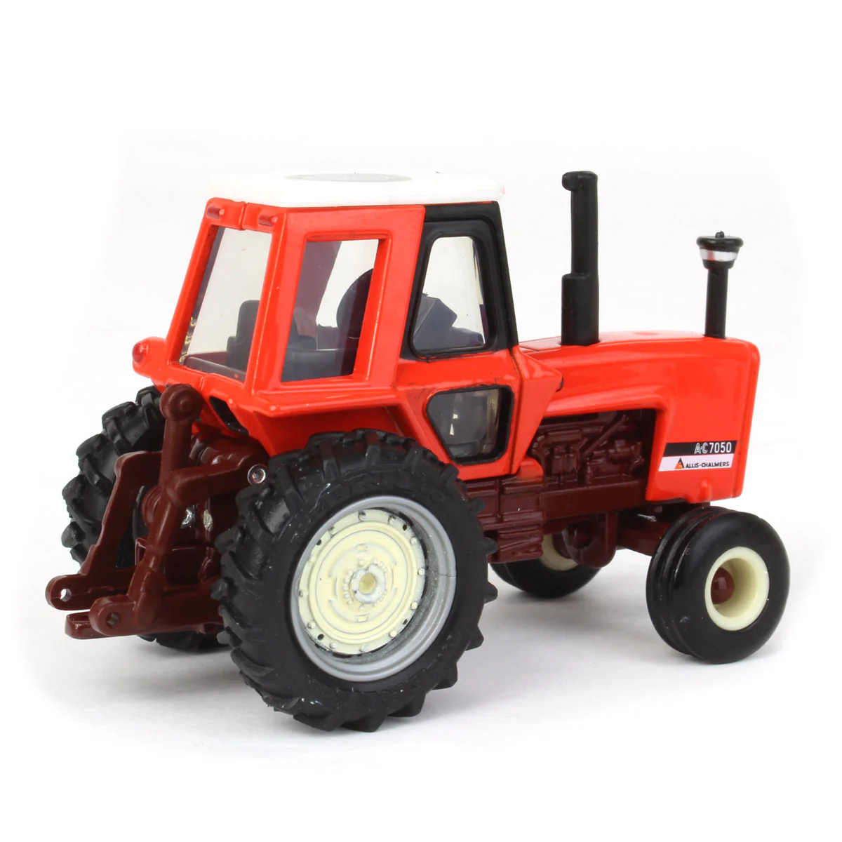1/64 Allis Chalmers 7050 Maroon Belly Tractor by ERTL, 50th Anniversary Collector Edition - Image 3