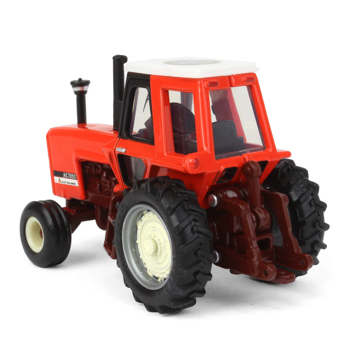 1/64 Allis Chalmers 7050 Maroon Belly Tractor by ERTL, 50th Anniversary Collector Edition - Image 4