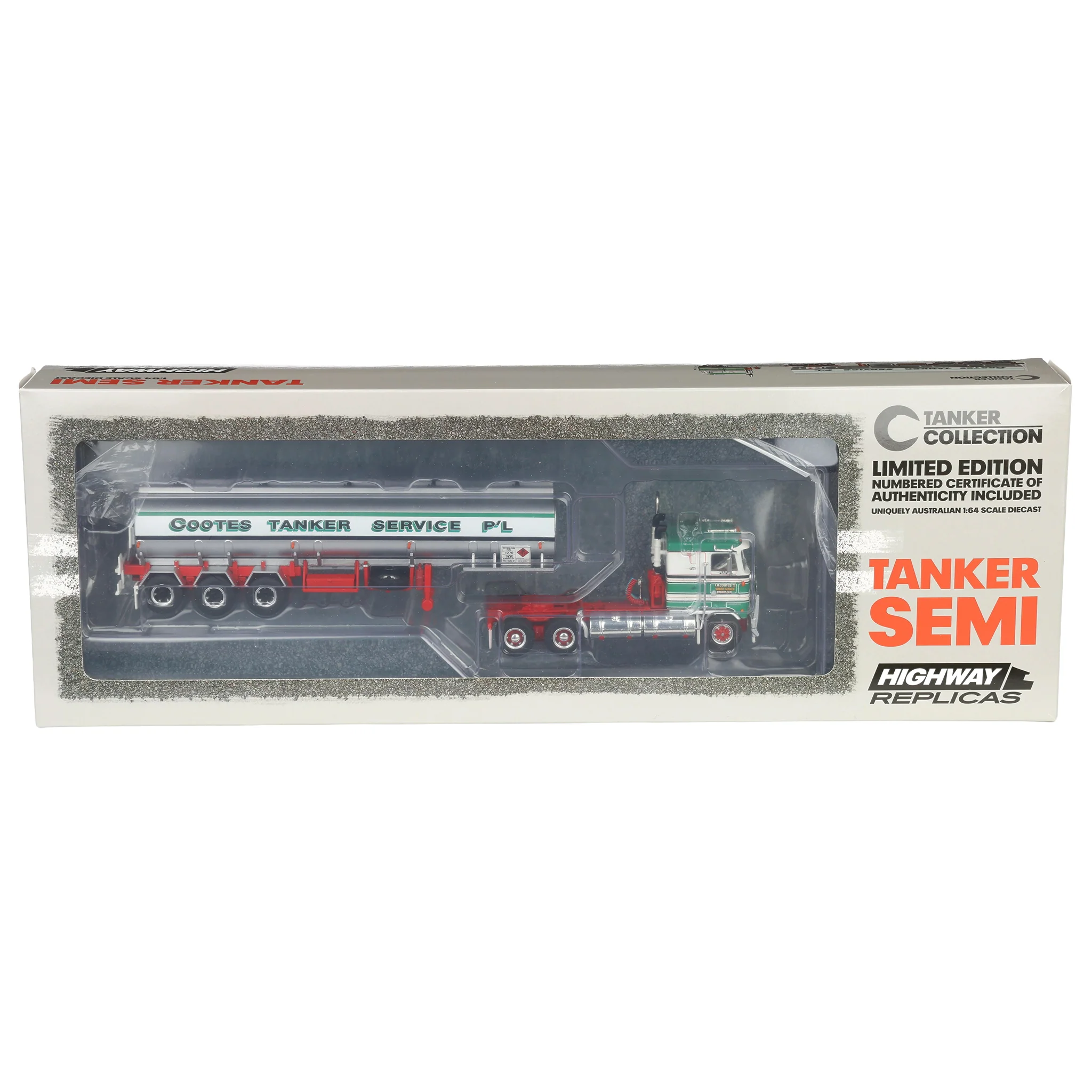 1/64 Cootes Tanker Service Semi Truck with Tanker Trailer by Highway Replicas - Image 5