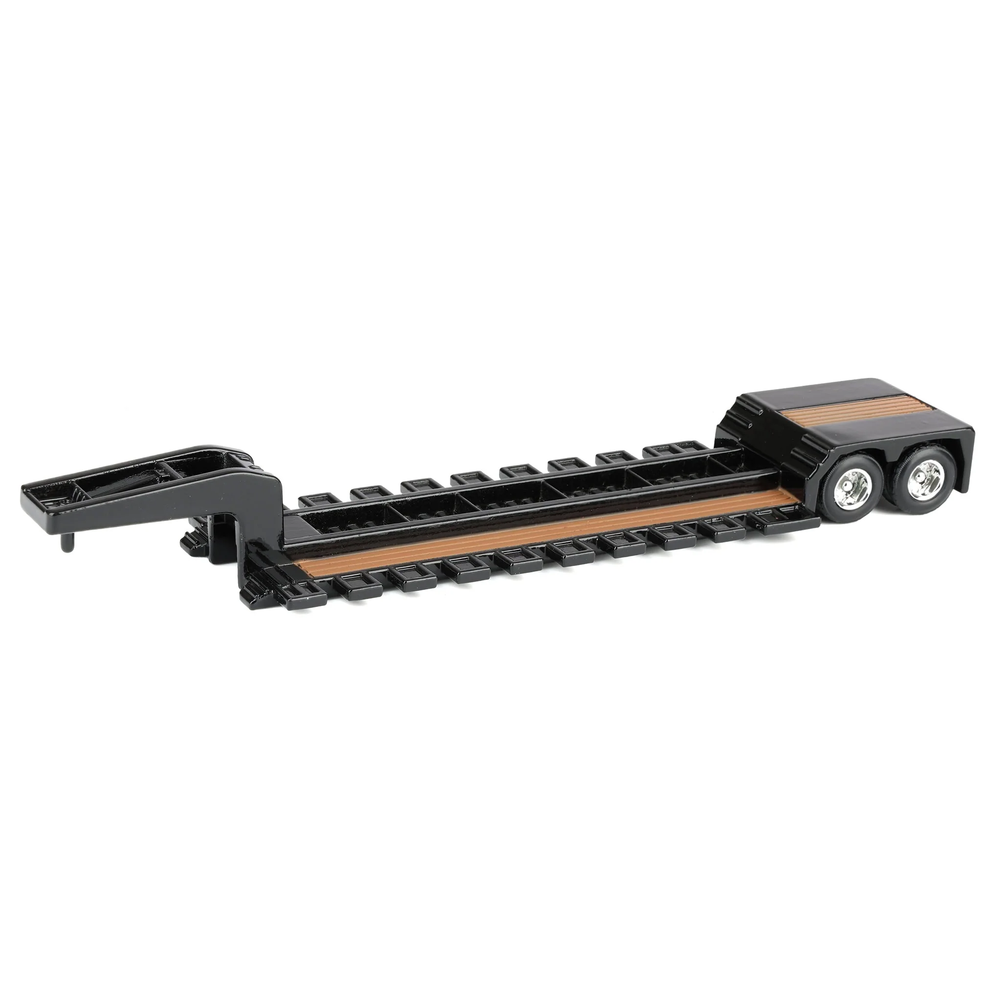 LOOSE ~ 1/64 Diecast Metal Lowboy Trailer with Outriggers