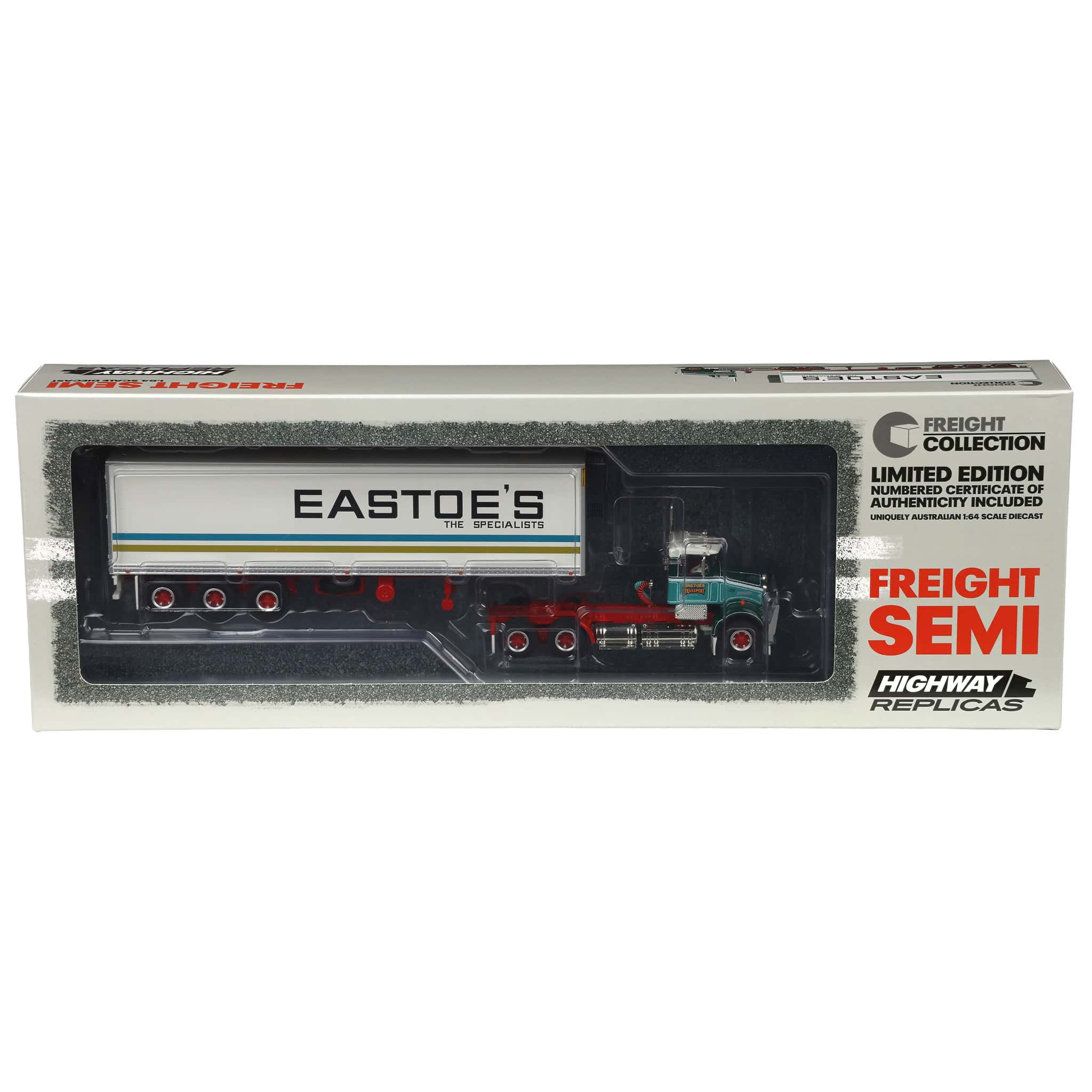 1/64 Eastoe's Transport "The Specialist" Kenworth Freight Semi by Highway Replicas - Image 2