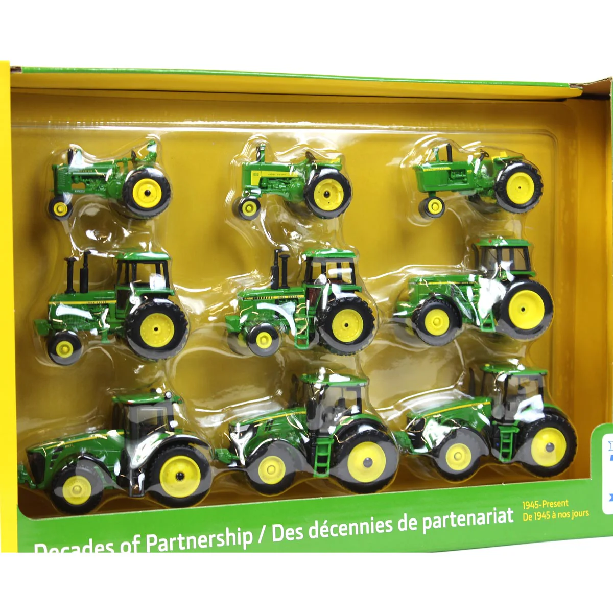 1/64 ERTL 75th Anniversary Edition John Deere 9 Piece Set - Image 3
