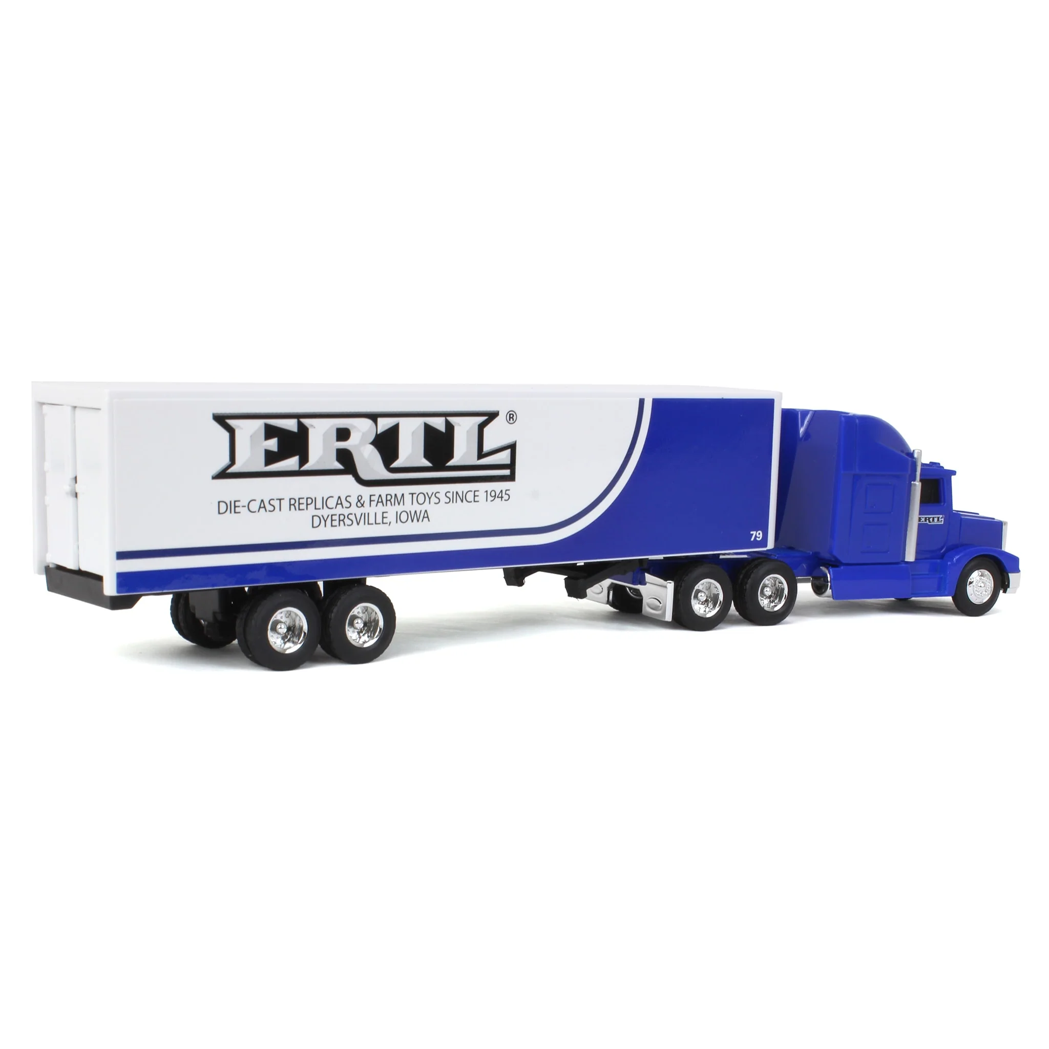 1/64 ERTL 79 Semi Truck with Box Trailer, 79 Years of ERTL, 1st in Series - Image 3