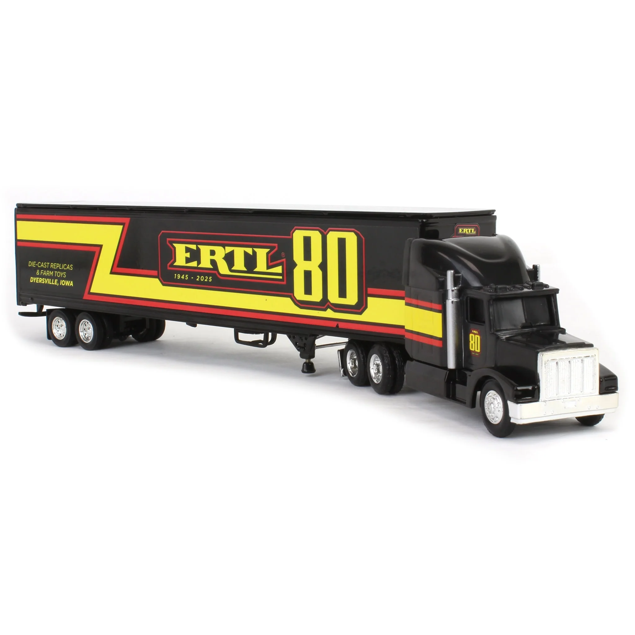 1/64 ERTL 80 Semi Truck with Box Trailer, 80 Years of ERTL, 2nd in Series - Image 2