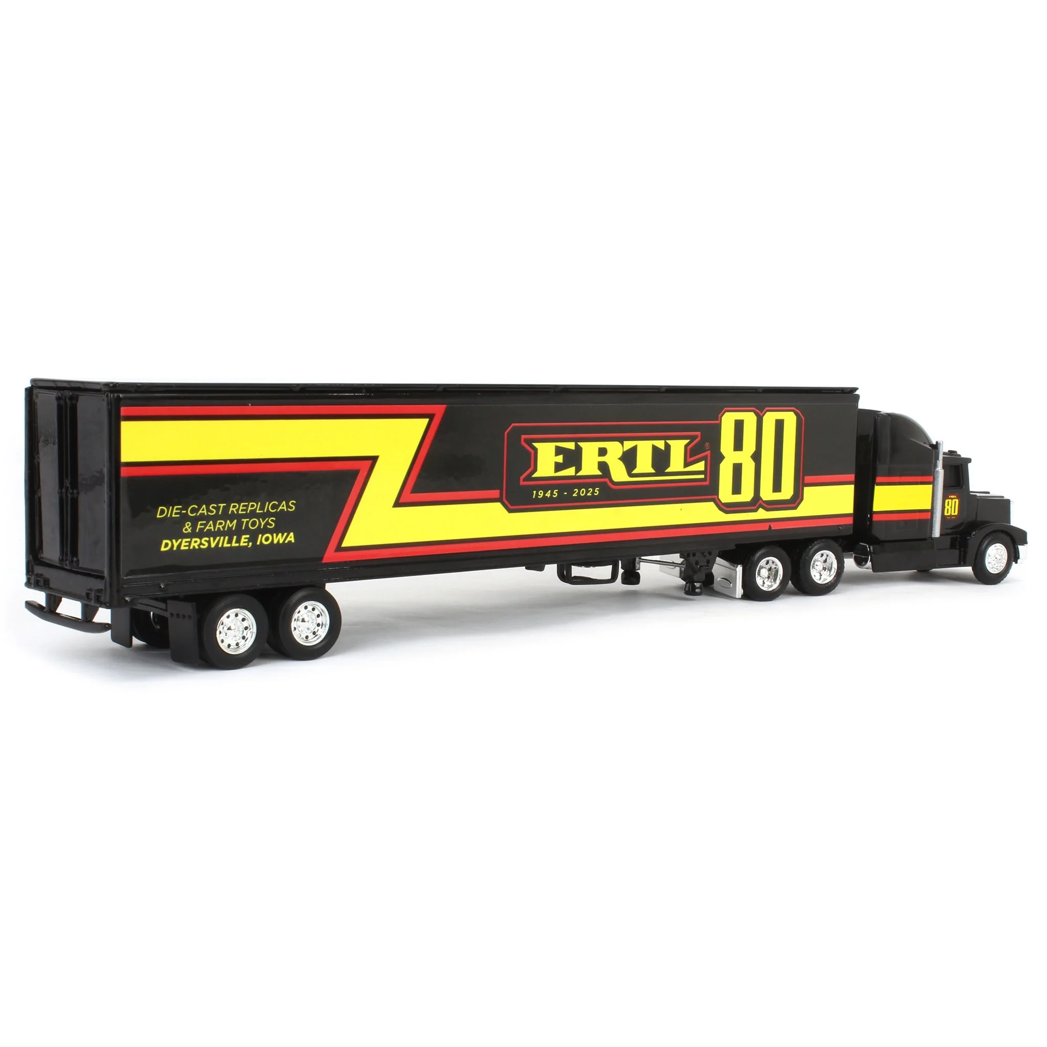 1/64 ERTL 80 Semi Truck with Box Trailer, 80 Years of ERTL, 2nd in Series - Image 3