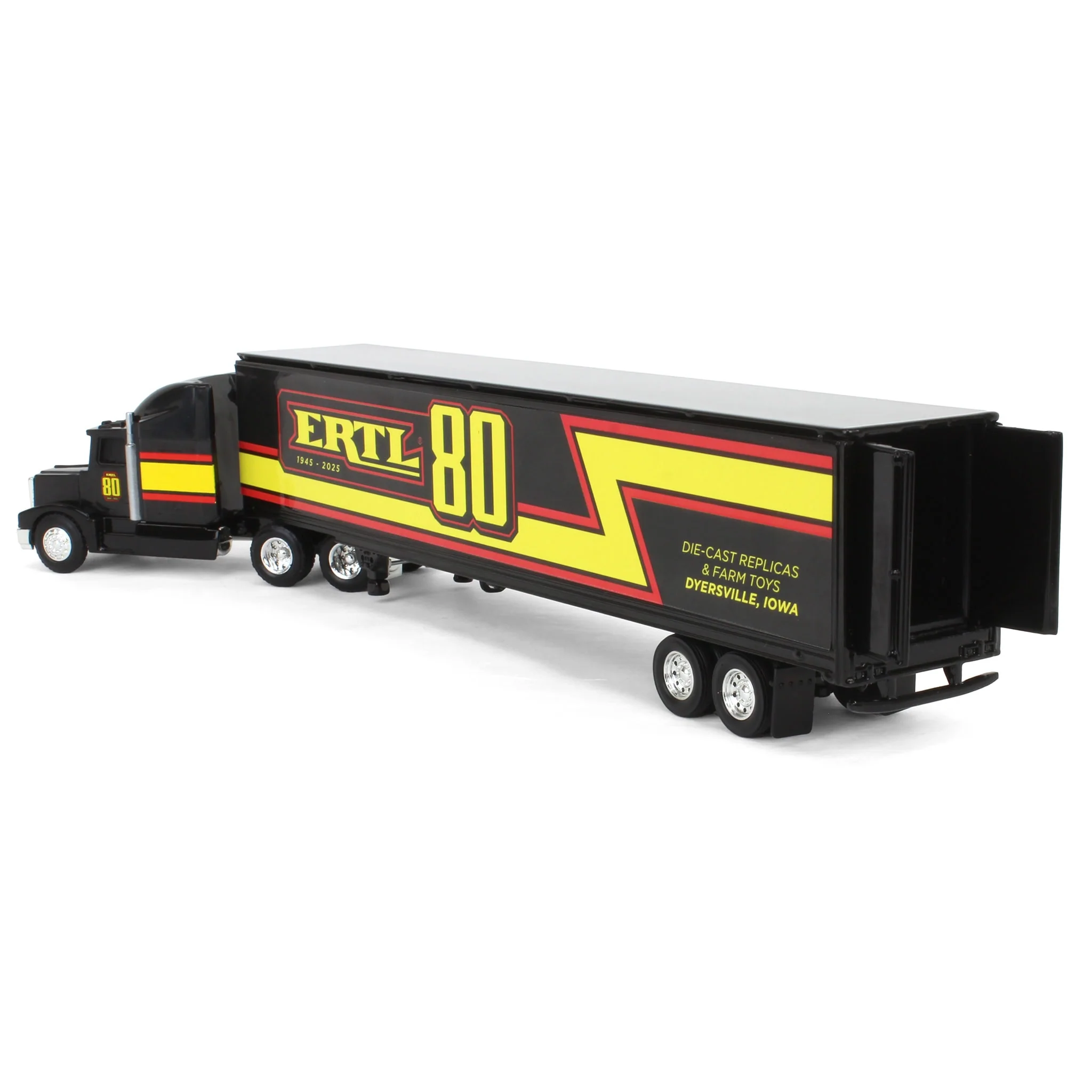 1/64 ERTL 80 Semi Truck with Box Trailer, 80 Years of ERTL, 2nd in Series - Image 4