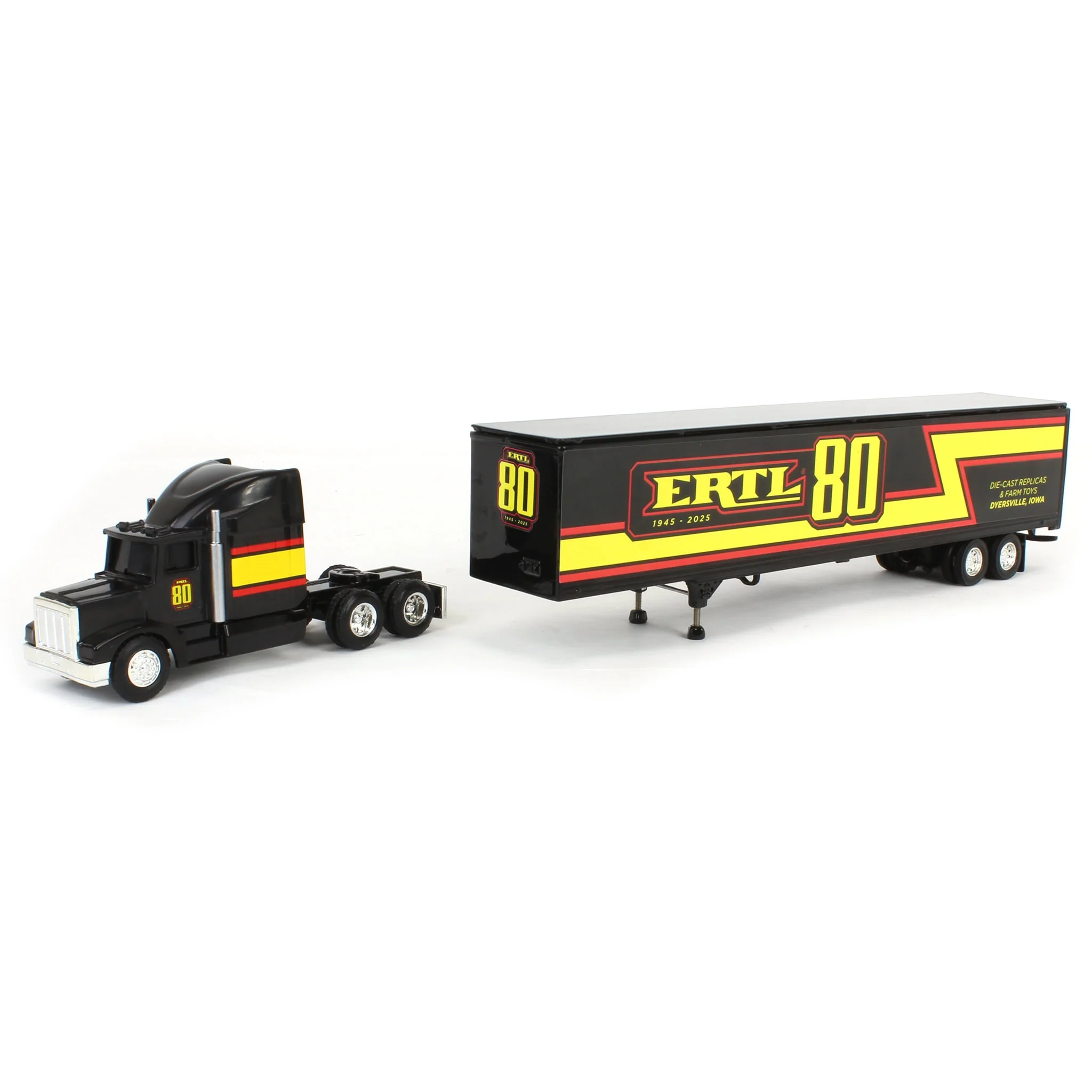 1/64 ERTL 80 Semi Truck with Box Trailer, 80 Years of ERTL, 2nd in Series - Image 5